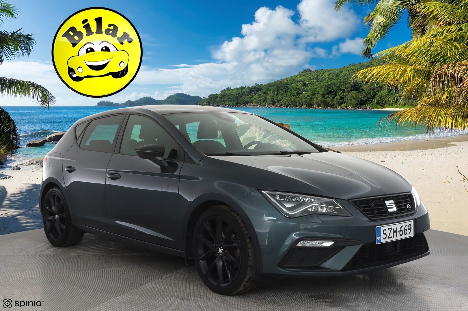 Seat Leon 2020 1,5 TSI 150 EVO FR Business Class DSG - | ACC | Koukku | Digimittaristo | Nahka-Alcantara | LED | Lane Assist | P.tutkat | Keyless | Full Link | Navi | Urheilualusta | 2x renkaat aluin | 
