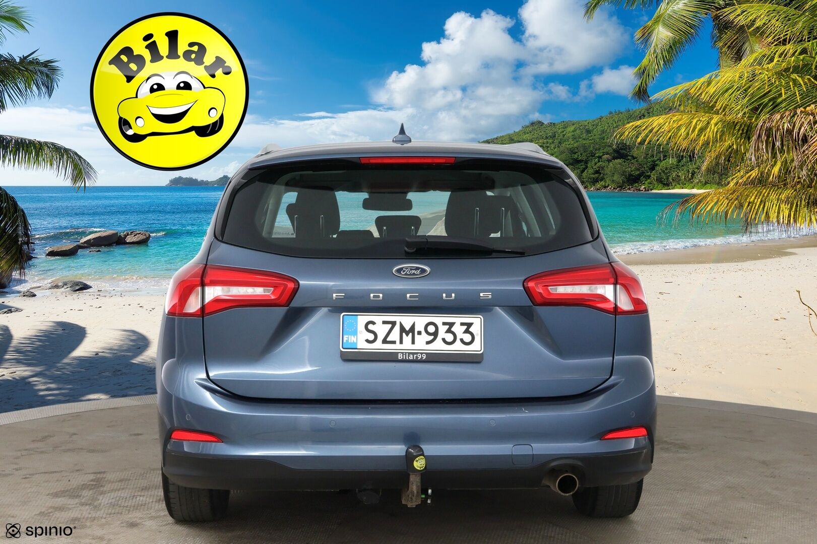 Ford Focus 2020 1,0 EcoBoost 125hv M6 Titanium Wagon - | Suomi-auto | Webasto | KeyLessGo | Vetokoukku | LED-ajovalot | 