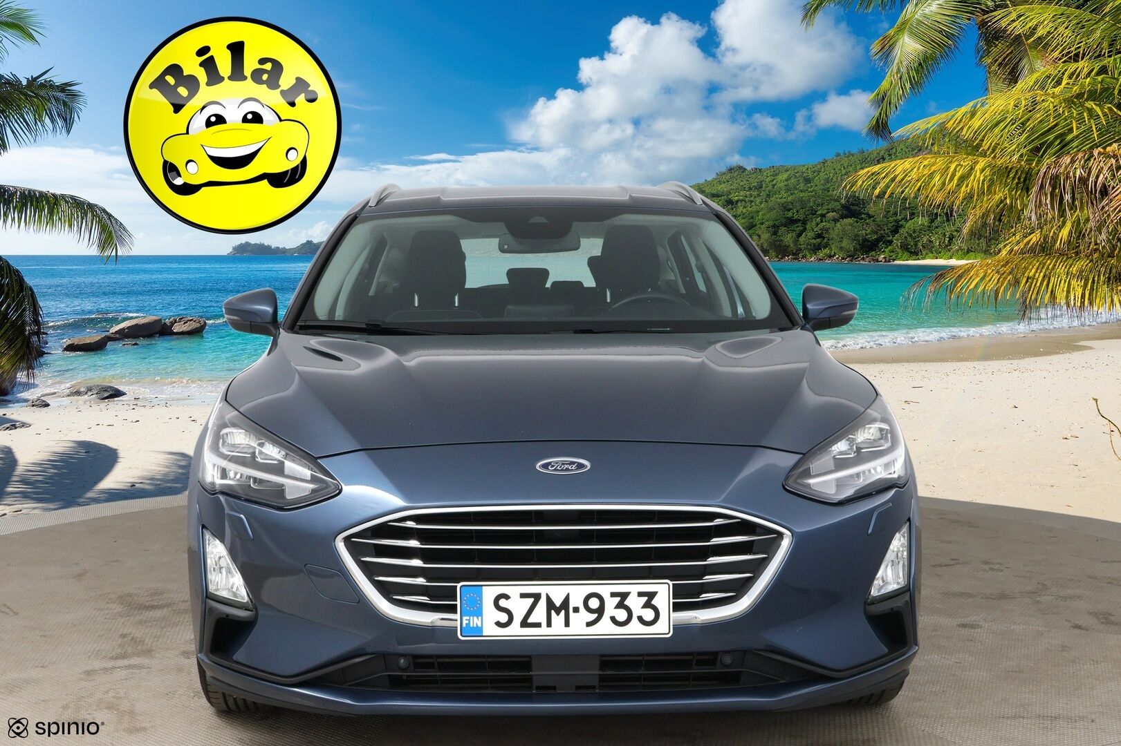 Ford Focus 2020 1,0 EcoBoost 125hv M6 Titanium Wagon - | Suomi-auto | Webasto | KeyLessGo | Vetokoukku | LED-ajovalot | 