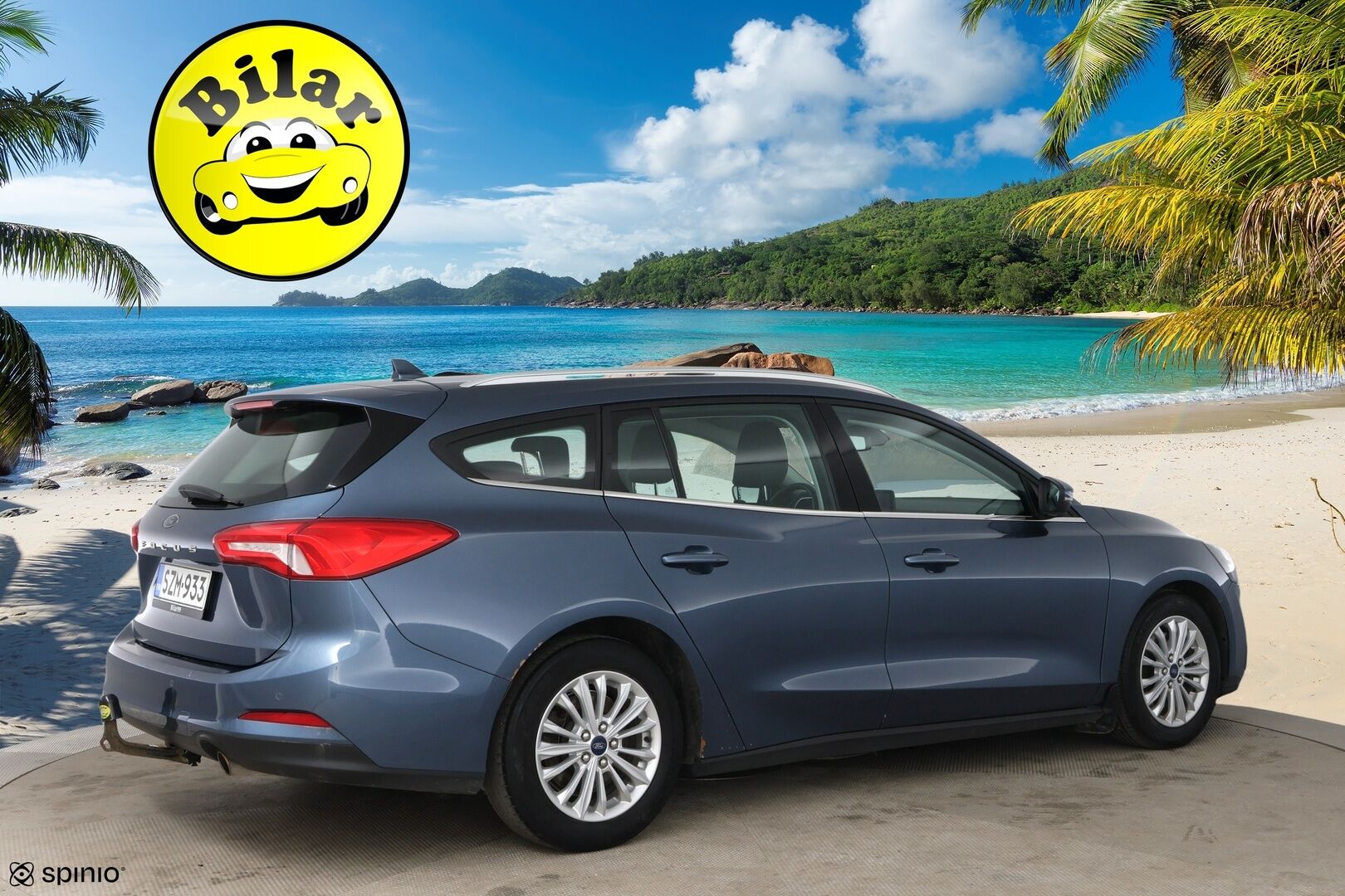 Ford Focus 2020 1,0 EcoBoost 125hv M6 Titanium Wagon - | Suomi-auto | Webasto | KeyLessGo | Vetokoukku | LED-ajovalot | 