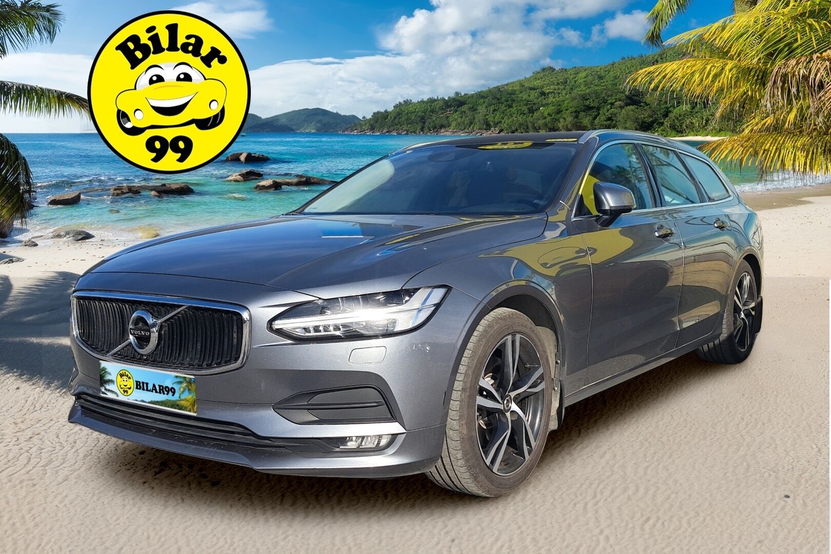 Volvo V90 2017 T5 Bi-Fuel Momentum * Webasto / Adapt.Vakkari / Vetokoukku / Peruutuskamera / High Perf Audio / Navi / Puolinahat / Siisti! - 2x Renkaat Aluvantein / Jakopää tehty / Isommalla bensatankilla!