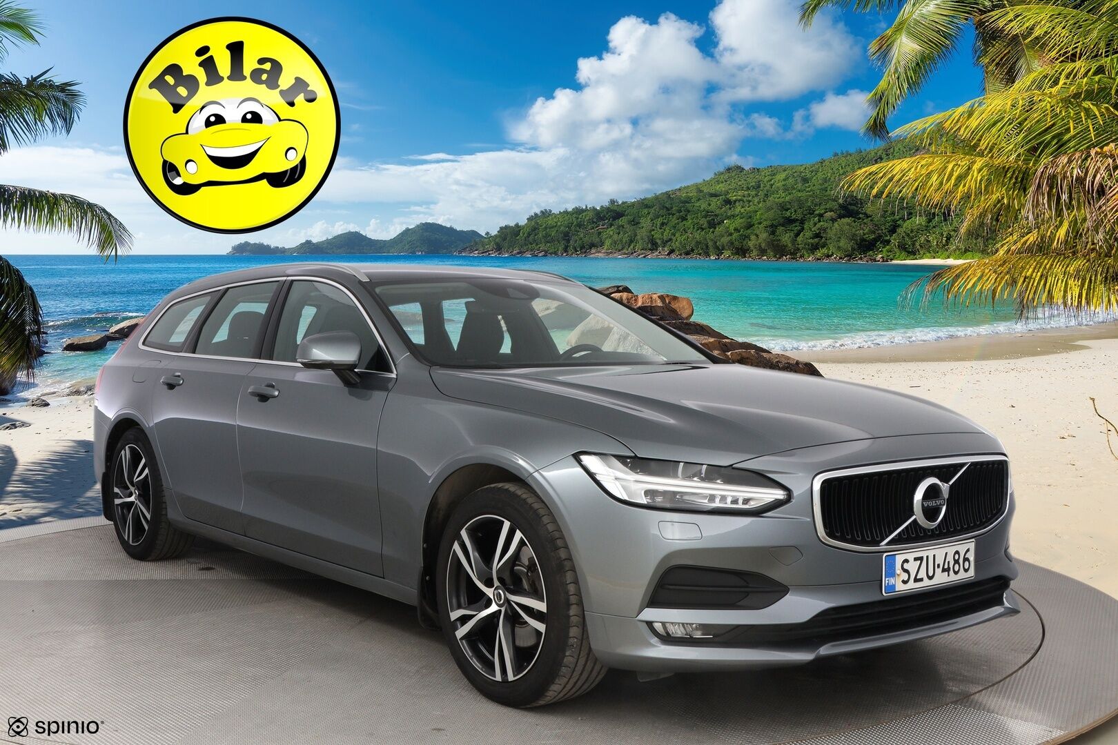 Volvo V90 2017 T5 Bi-Fuel Momentum aut - Webasto | Adapt.Vakkari | Vetokoukku | Peruutuskamera | High Perf Audio | Navi | Puolinahat | Isolla Bensatankilla!!