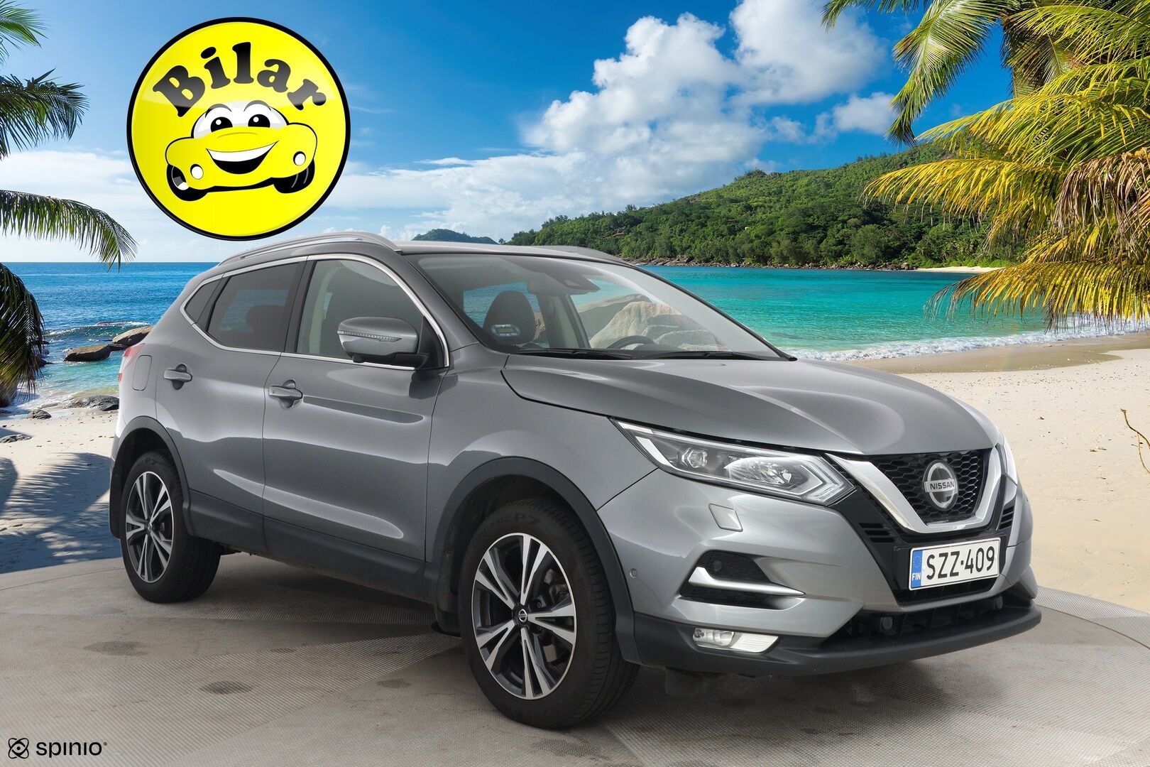 Nissan Qashqai 2020 DIG-T 160 Tekna 2WD DCT - Suomi-auto | Merkkihuollettu | ACC | Vetokoukku | 360-kamera | BLIS | Bi-LED | Navi | Lämmitettävä tuulilasi | Kaistavahti | CarPlay | 2x Renkaat