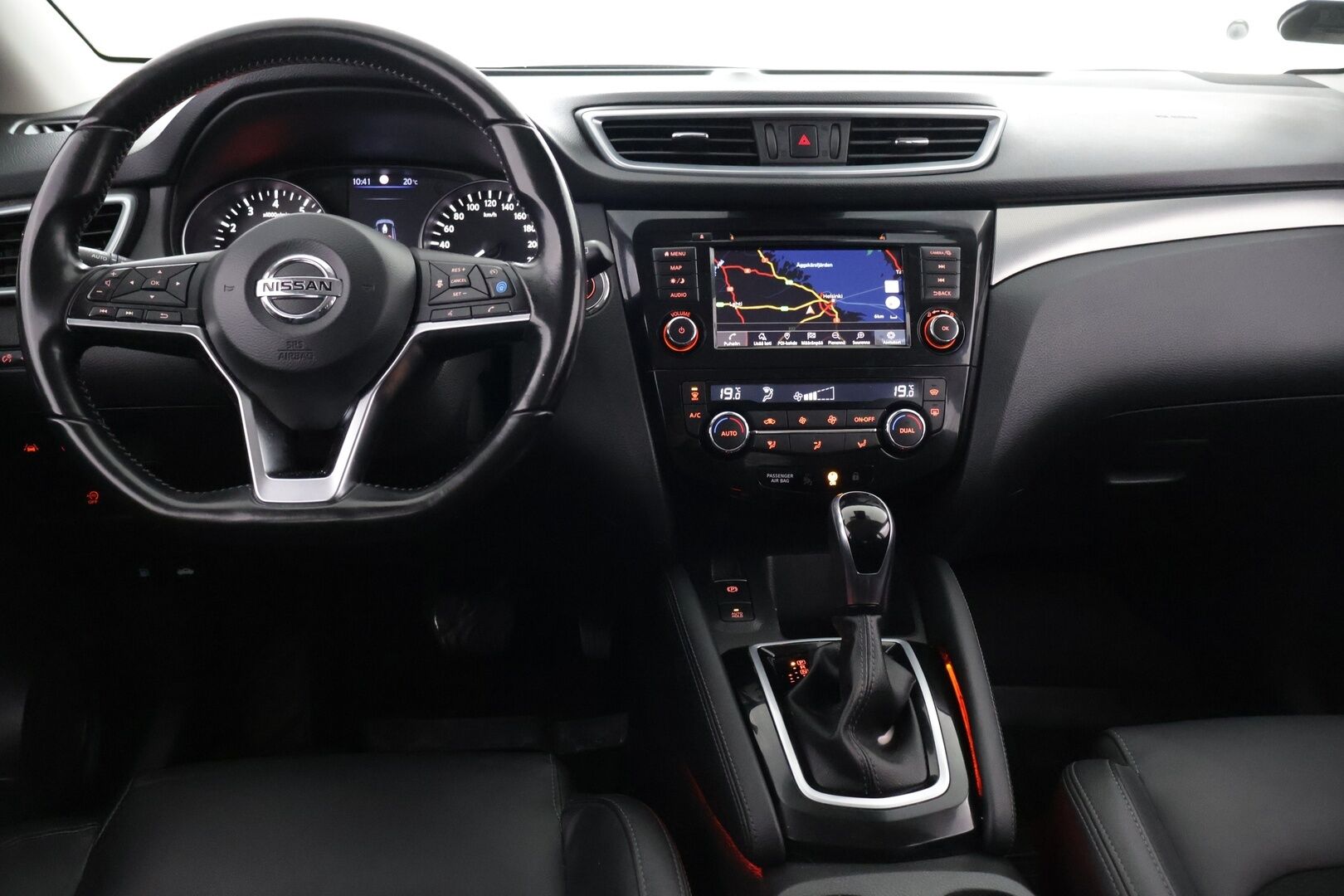 Nissan Qashqai 2020 DIG-T 160 Tekna 2WD DCT - Suomi-auto | Merkkihuollettu | ACC | Vetokoukku | 360-kamera | BLIS | Bi-LED | Navi | Lämmitettävä tuulilasi | Kaistavahti | CarPlay | 2x Renkaat