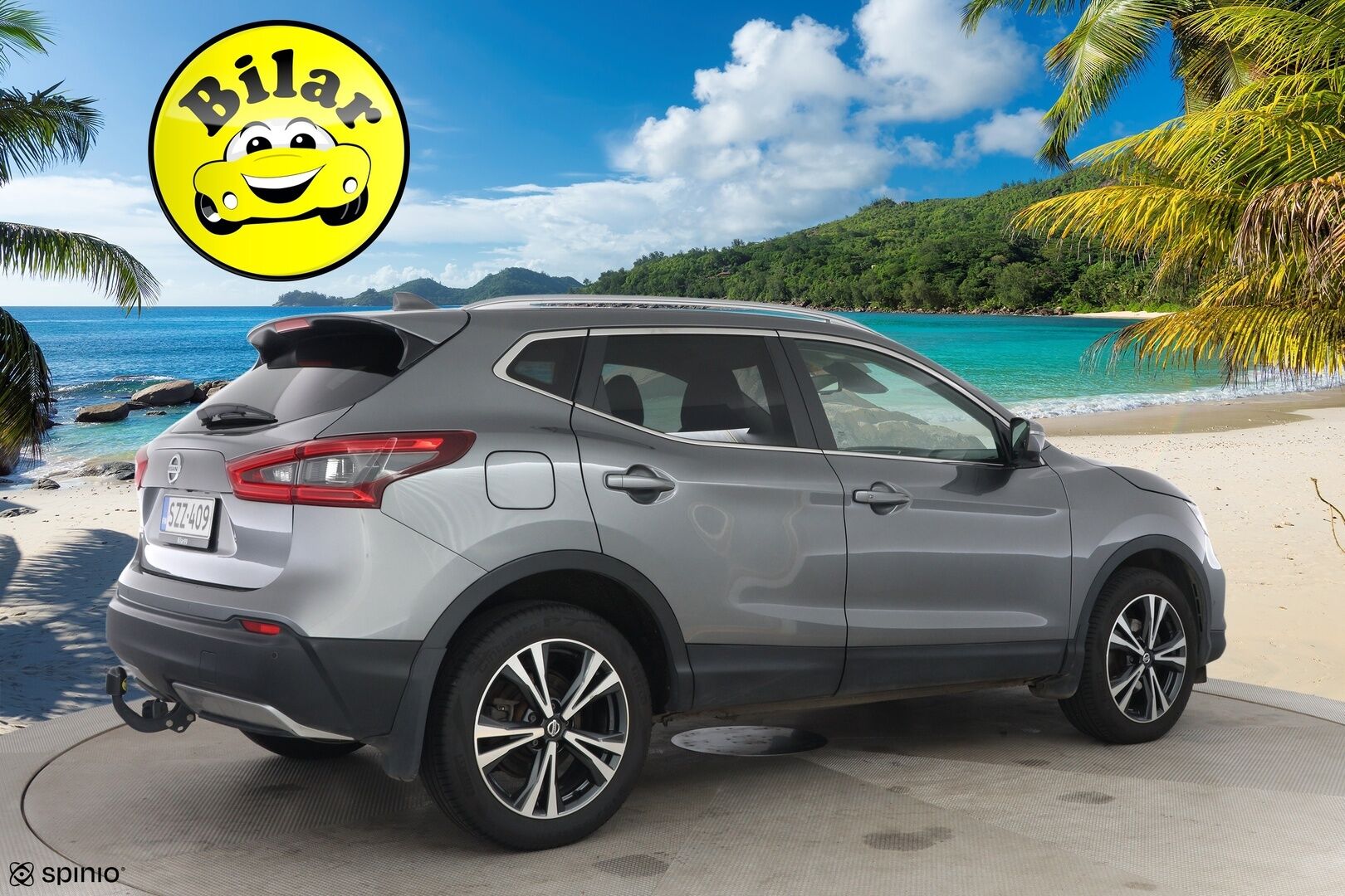 Nissan Qashqai 2020 DIG-T 160 Tekna 2WD DCT - Suomi-auto | Merkkihuollettu | ACC | Vetokoukku | 360-kamera | BLIS | Bi-LED | Navi | Lämmitettävä tuulilasi | Kaistavahti | CarPlay | 2x Renkaat