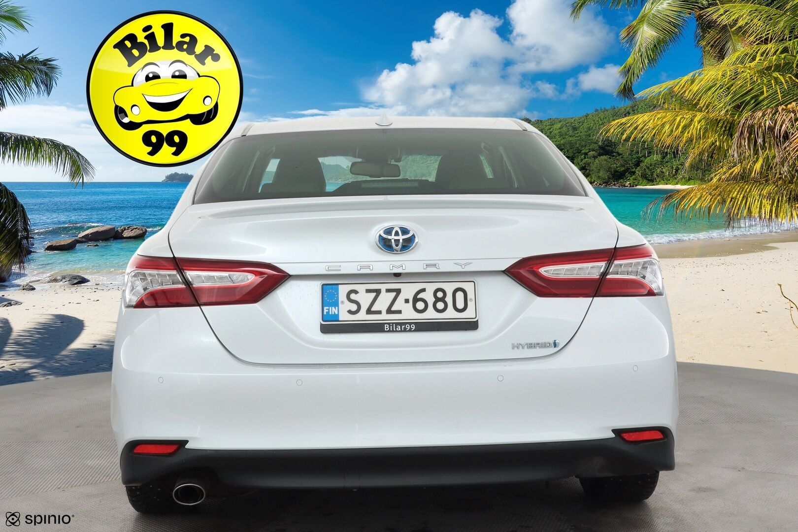 Toyota Camry 2020 2,5 Hybrid Style Business * ACC / P.kamera / Webasto / LED / Navi / Sähköpenkit / Keyless / Vaaleat nahat * - Suomi-auto / Kahdet renkaat aluvanteilla / Merkkihuollettu