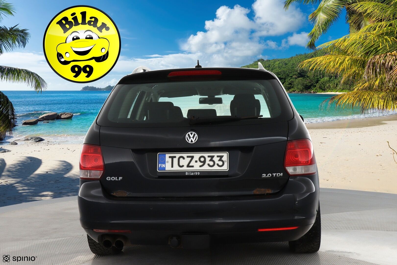 Volkswagen Golf 2010 Variant Highline 2,0 TDI 103 kW (140 hv) DSG-automaatti ** YritysOutlet - Myydään vain yrityksille - *Suomi-Auto, Irrotettava koukku, Vakkari*