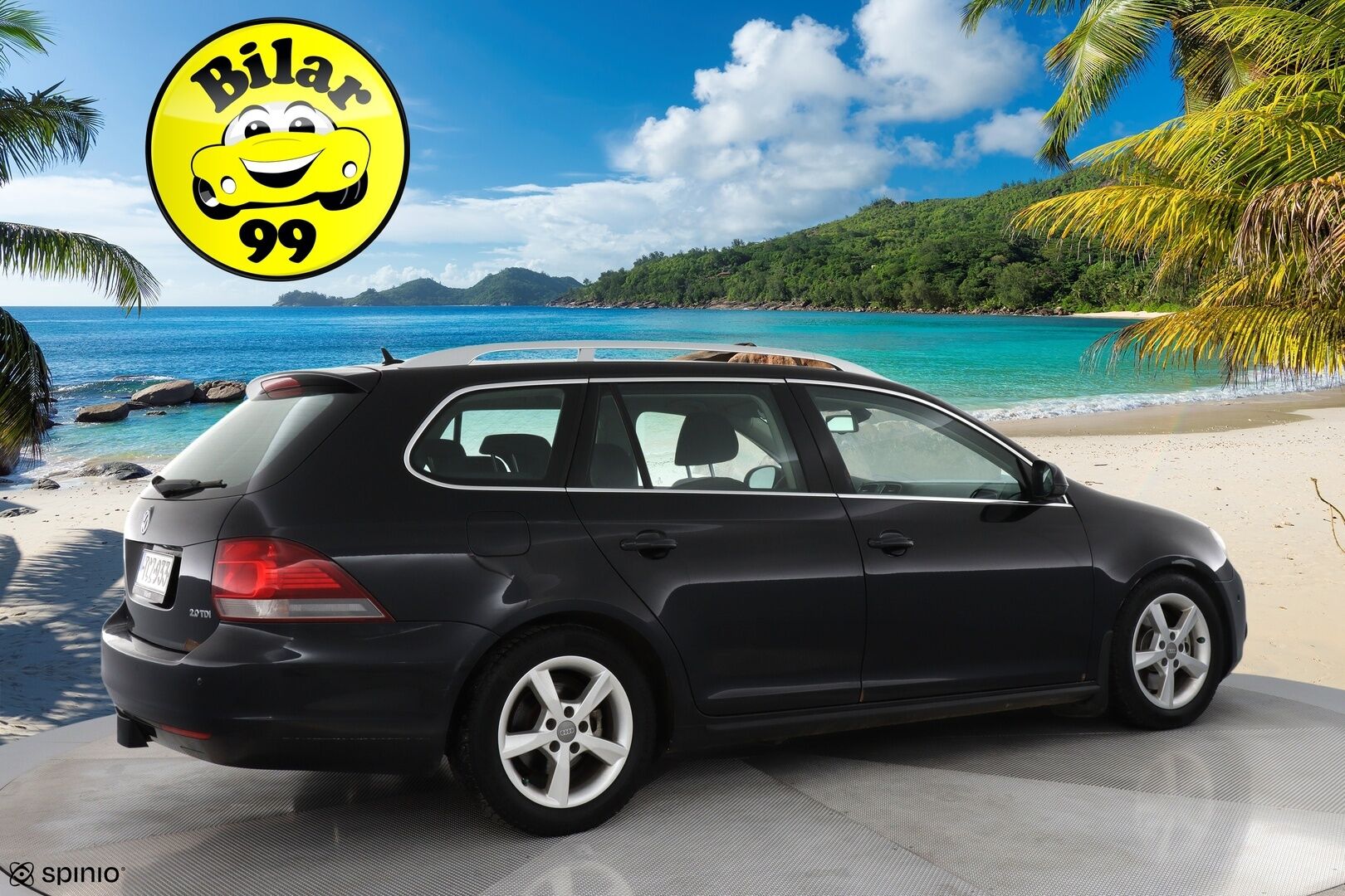 Volkswagen Golf 2010 Variant Highline 2,0 TDI 103 kW (140 hv) DSG-automaatti ** YritysOutlet - Myydään vain yrityksille - *Suomi-Auto, Irrotettava koukku, Vakkari*