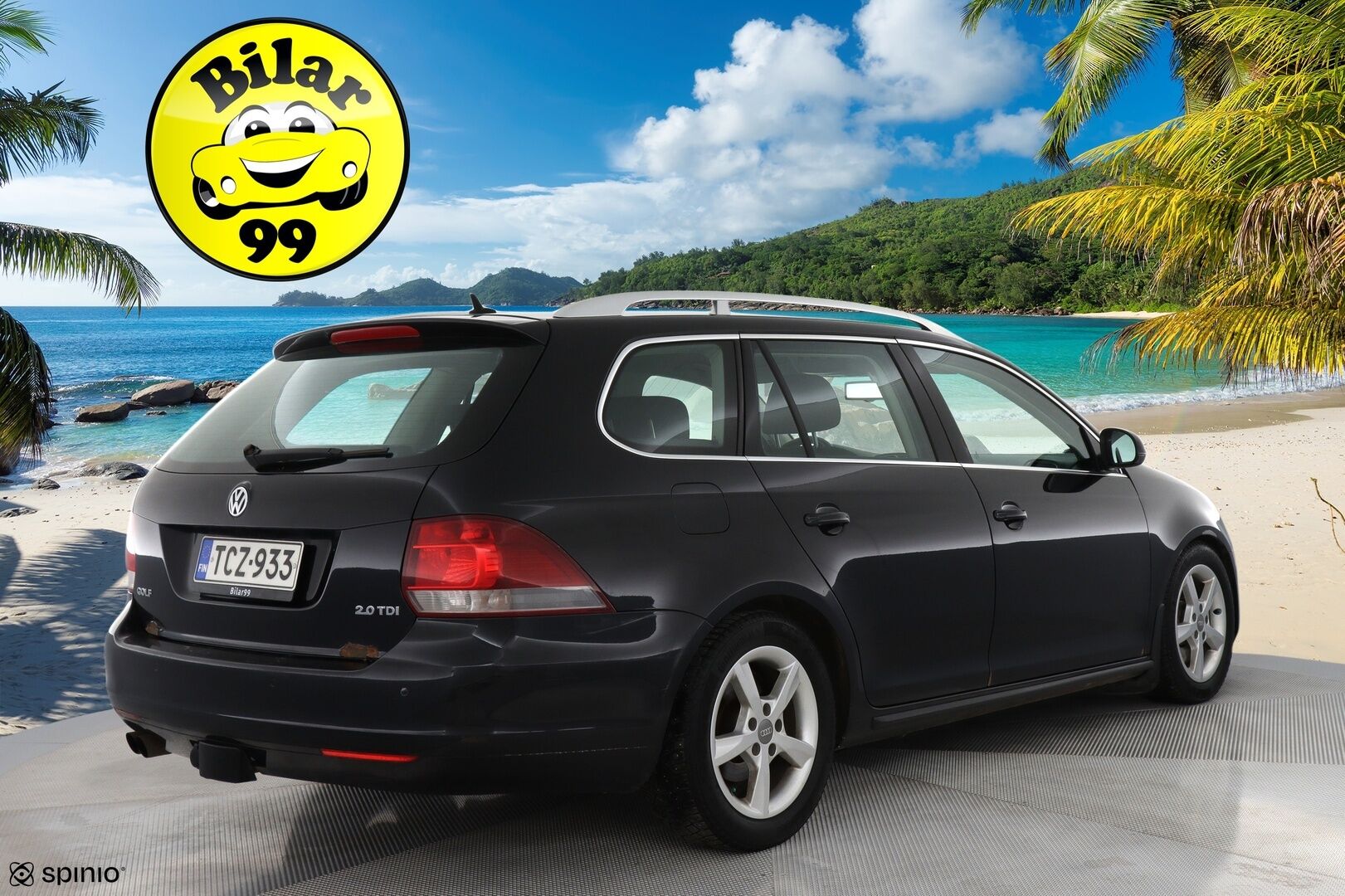 Volkswagen Golf 2010 Variant Highline 2,0 TDI 103 kW (140 hv) DSG-automaatti ** YritysOutlet - Myydään vain yrityksille - *Suomi-Auto, Irrotettava koukku, Vakkari*