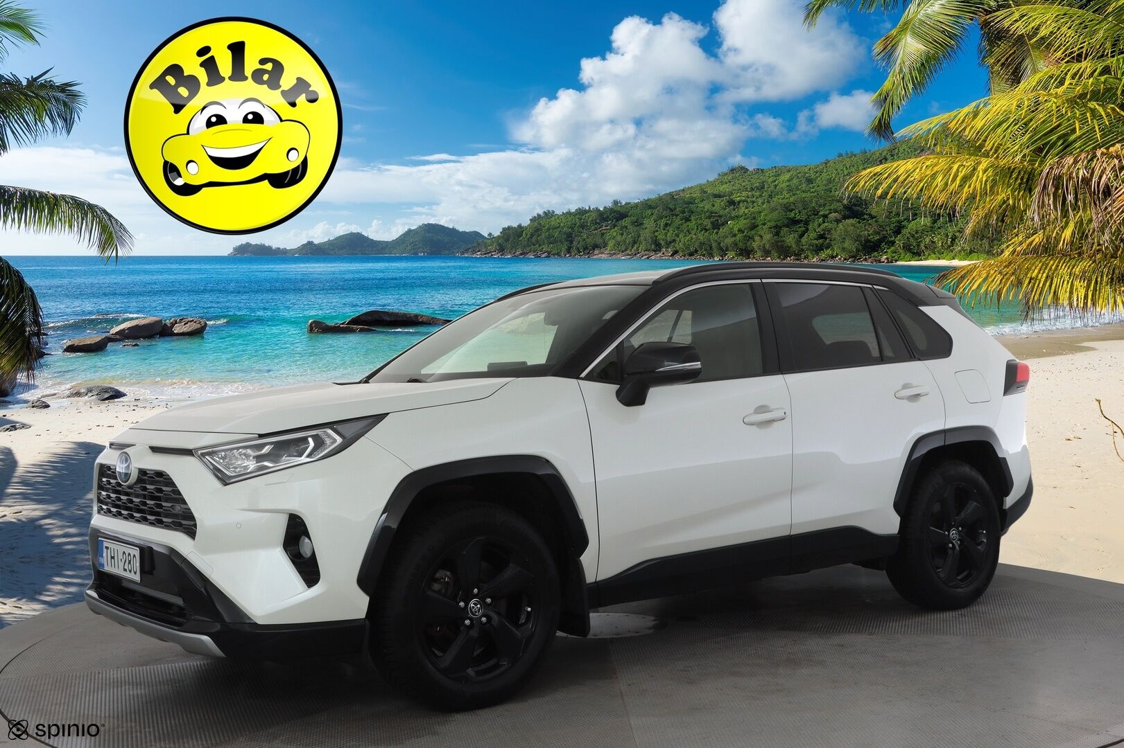Toyota RAV4 2019 2,5 Hybrid Style - | ACC | LED | P.Kamera | Sähköpenkki | Kaistavahti | Keyless | Apple&Android | Suomi-auto | Kahdet renkaat | 