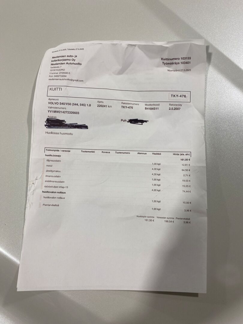 Volvo V50 2007 - YritysOutlet - Myydään vain yrityksille - | Juuri leimattu | Lohkolämmitin sisäpistokkeella | Kahdet renkaat ja vanteet | 