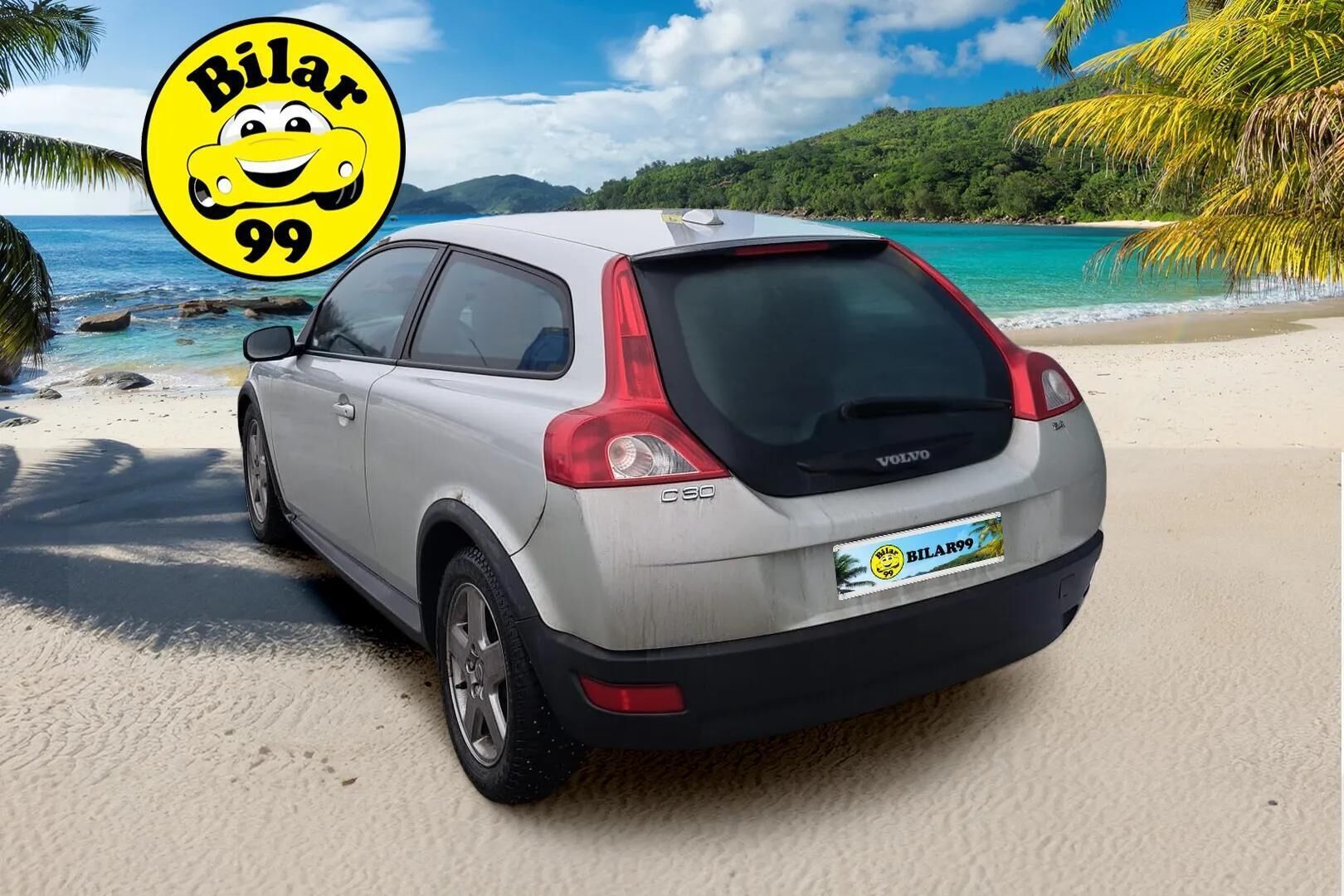 Volvo C30 2007 2.4 Coupe Autom * Vakkari / Lohkolämmitin / Autom ilmastointi * - Suomi-auto / 2-omistajalta / Todella fiksu huoltohistoria / Pienet metrit