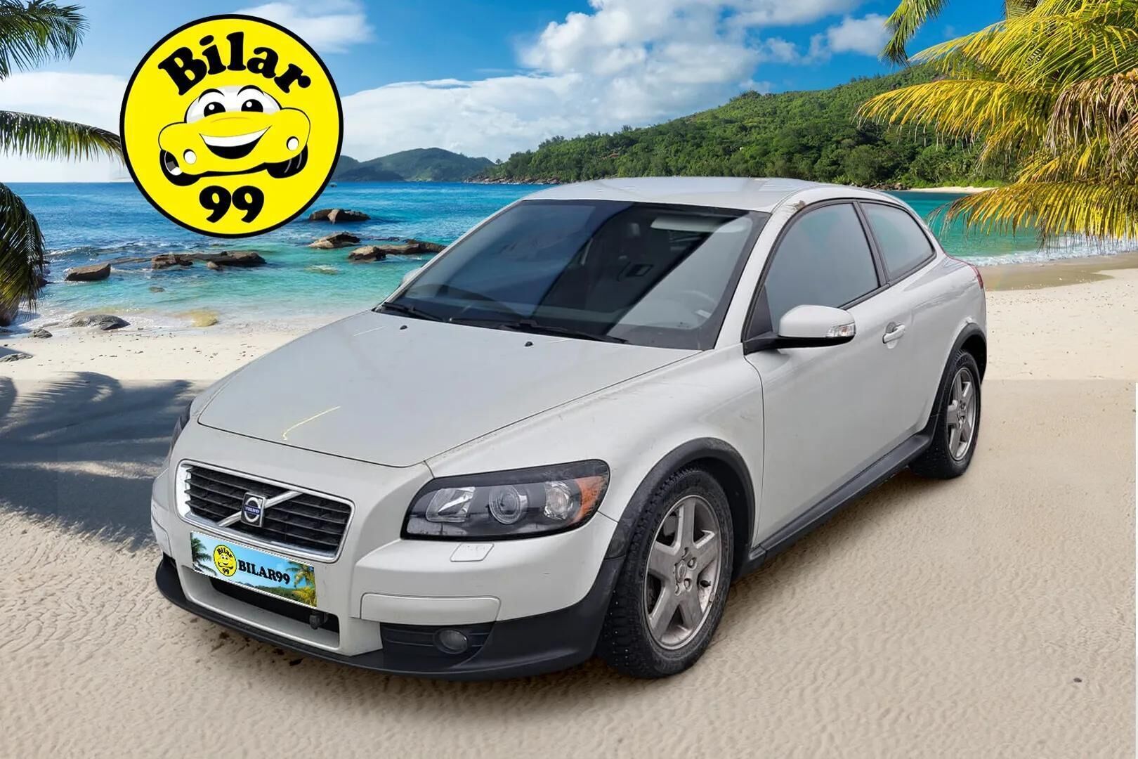 Volvo C30 2007 2.4 Coupe Autom * Vakkari / Lohkolämmitin / Autom ilmastointi * - Suomi-auto / 2-omistajalta / Todella fiksu huoltohistoria / Pienet metrit