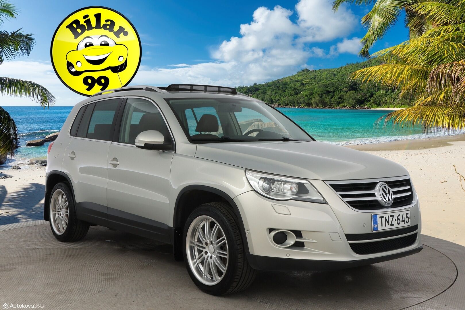 Volkswagen Tiguan 2011 Sport & Style 2,0 TDI 103 kW (140 hv) 4MOTION DSG-automaatti - Webasto / Ruskeat nahat / Panorama / Vetokoukku / Sähköpenkki / Suomi-auto / Fiksusti huollettu!