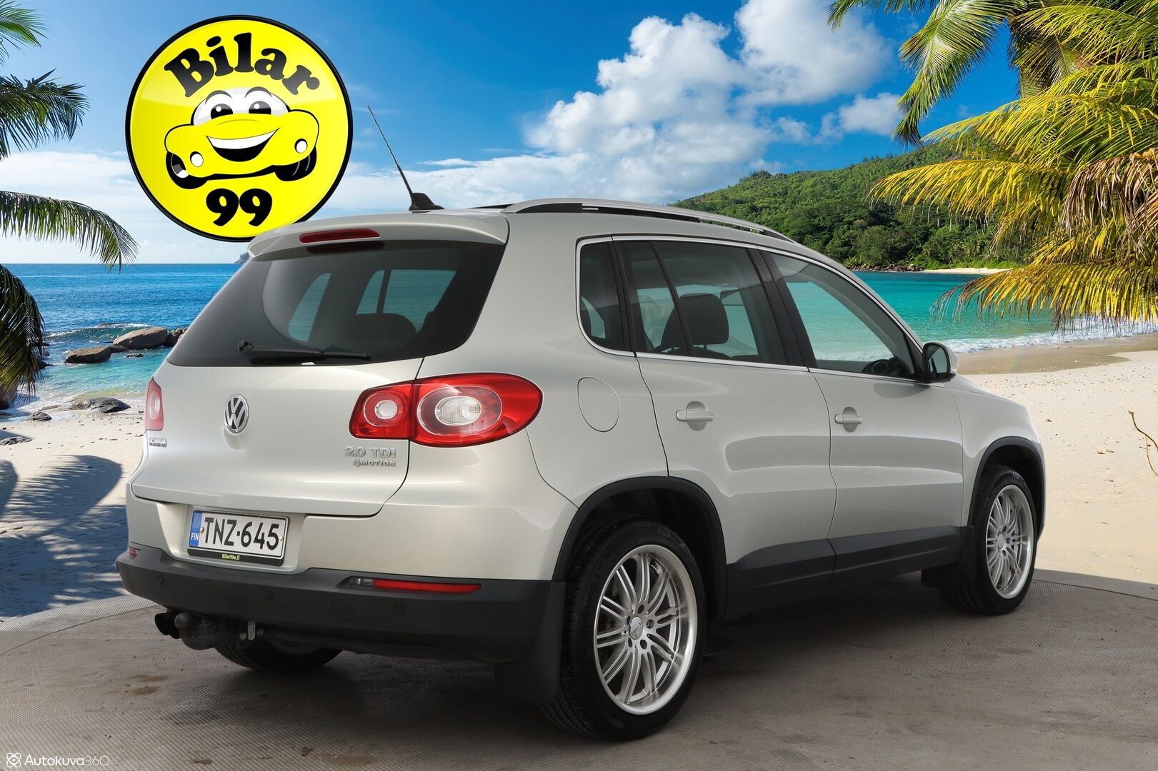 Volkswagen Tiguan 2011 Sport & Style 2,0 TDI 103 kW (140 hv) 4MOTION DSG-automaatti - Webasto / Ruskeat nahat / Panorama / Vetokoukku / Sähköpenkki / Suomi-auto / Fiksusti huollettu!