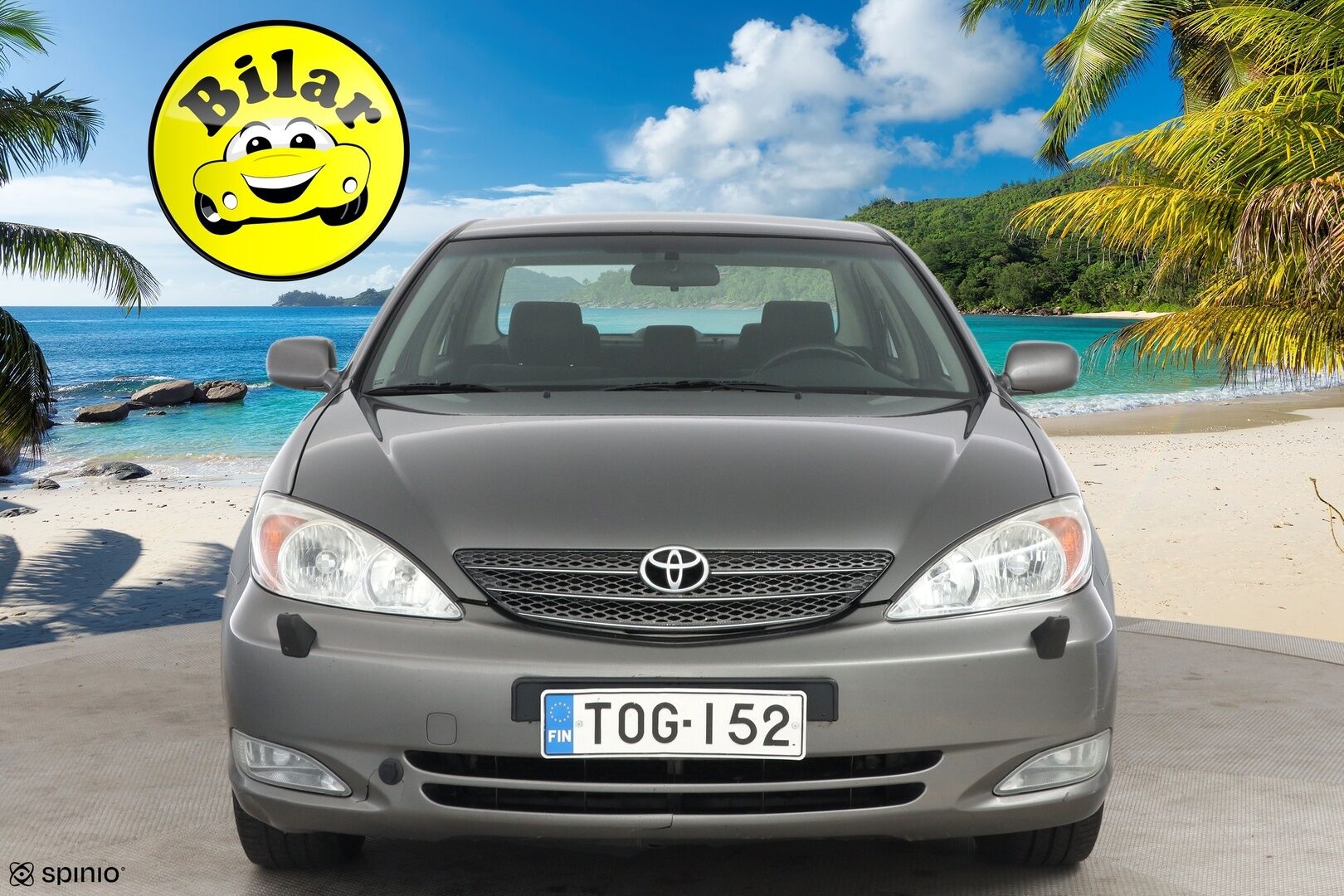 Toyota Camry 2004 4D CAMRY SEDAN 2.4 - Yksiomisteinen Suomi-auto merkkiliikkeen huoltohistorialla!