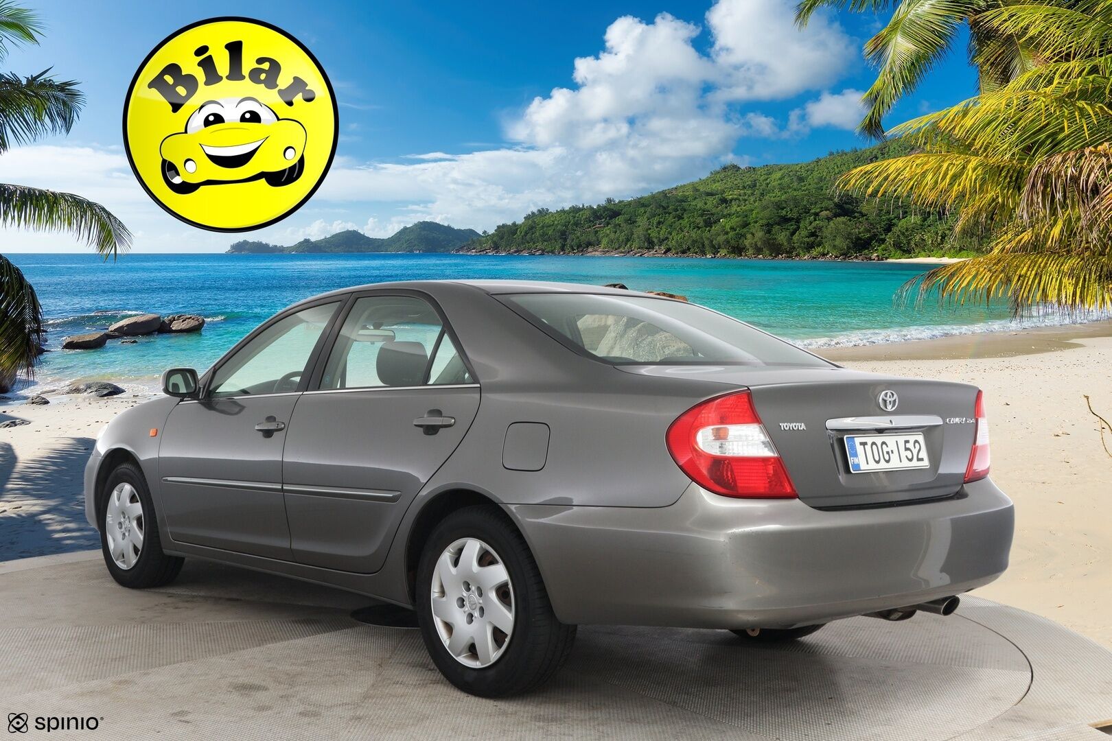 Toyota Camry 2004 4D CAMRY SEDAN 2.4 - Yksiomisteinen Suomi-auto merkkiliikkeen huoltohistorialla!