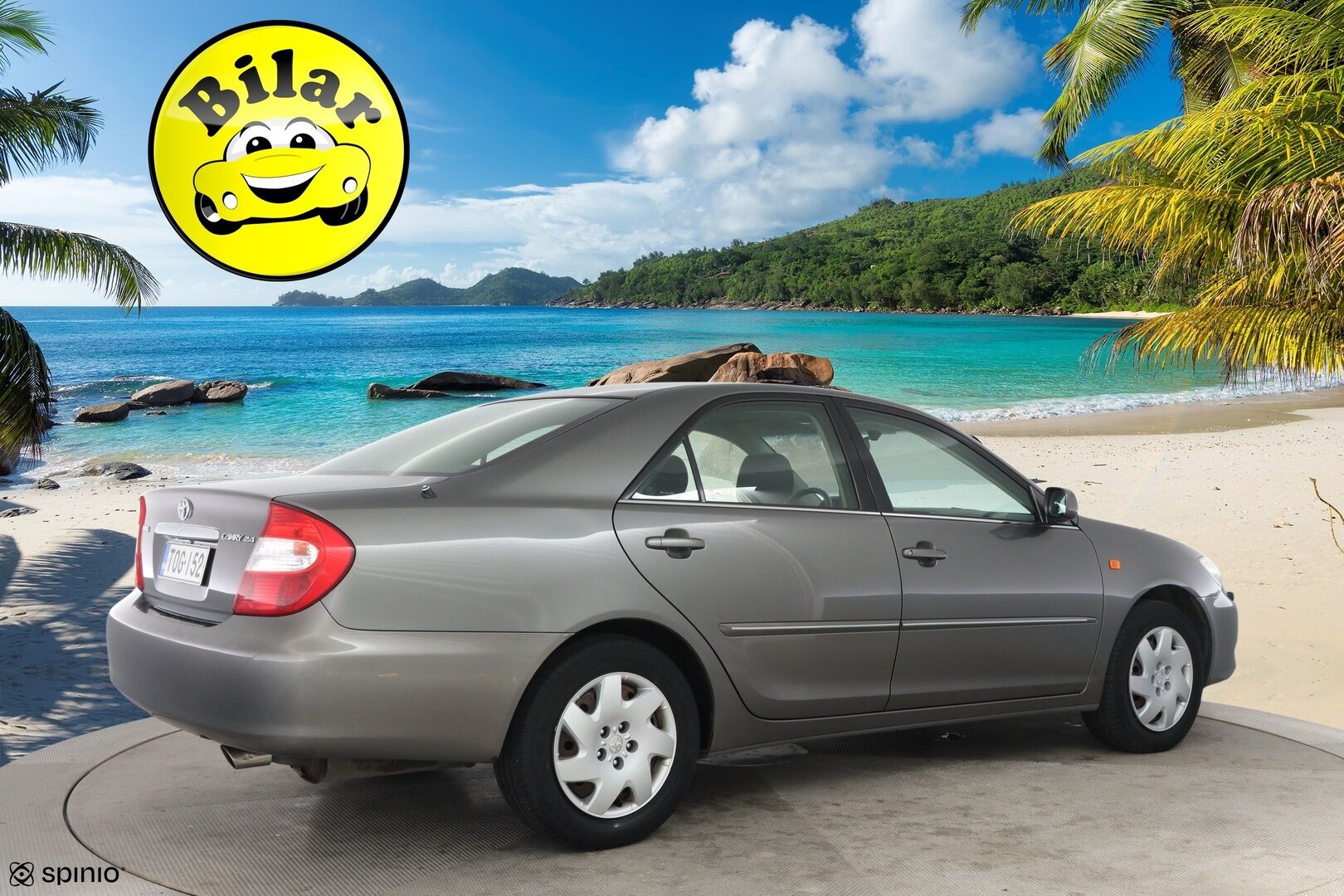 Toyota Camry 2004 4D CAMRY SEDAN 2.4 - Yksiomisteinen Suomi-auto merkkiliikkeen huoltohistorialla!