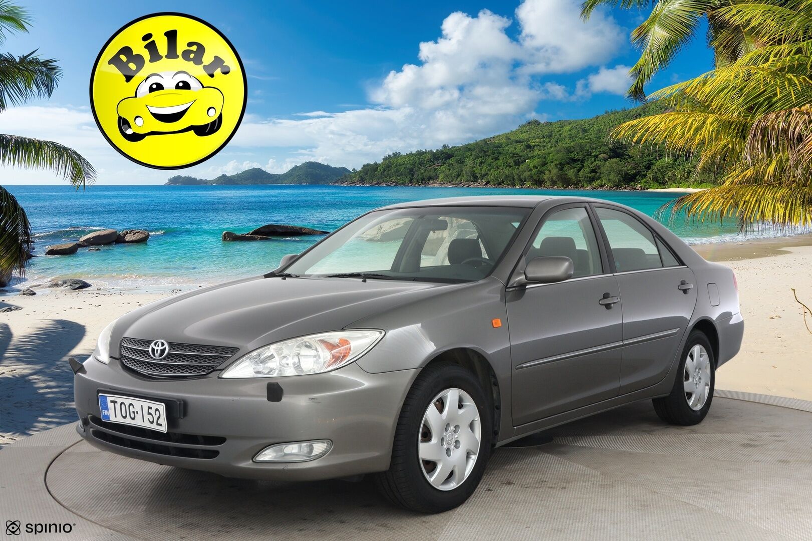 Toyota Camry 2004 4D CAMRY SEDAN 2.4 - Yksiomisteinen Suomi-auto merkkiliikkeen huoltohistorialla!