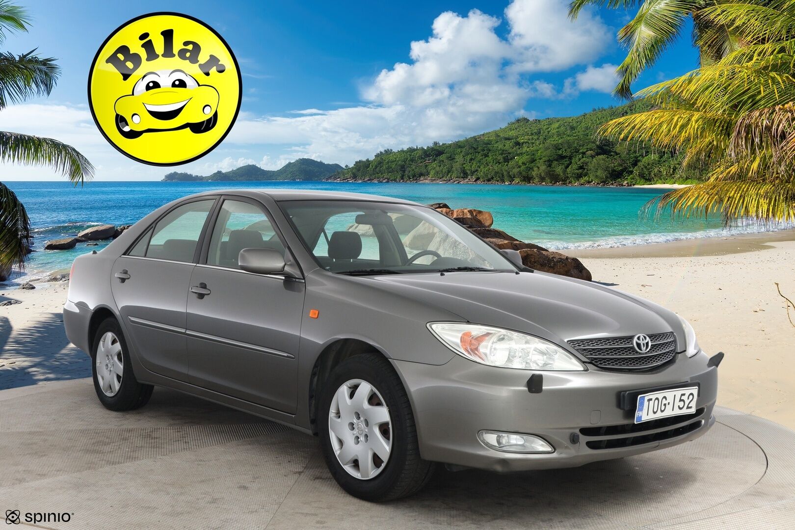 Toyota Camry 2004 4D CAMRY SEDAN 2.4 - Yksiomisteinen Suomi-auto merkkiliikkeen huoltohistorialla!