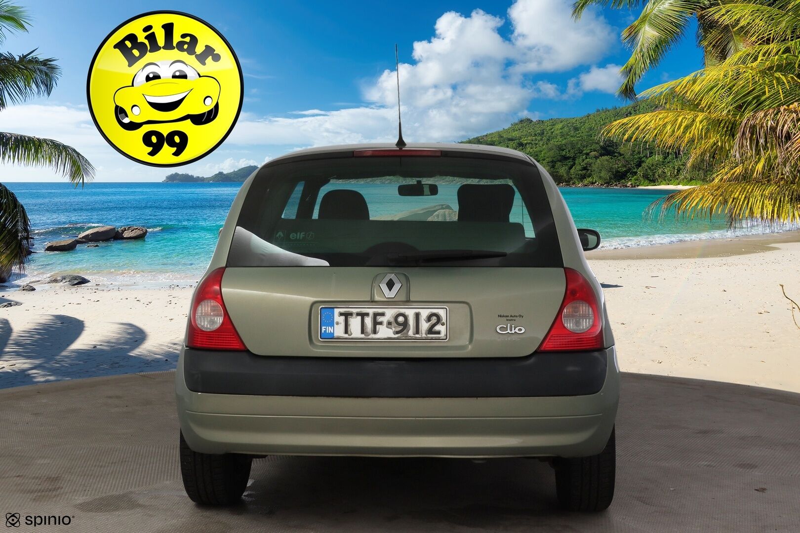 Renault Clio 2003 2D CLIO HATCHBACK 1.2 *- YritysOutlet - Myydään vain yrityksille*