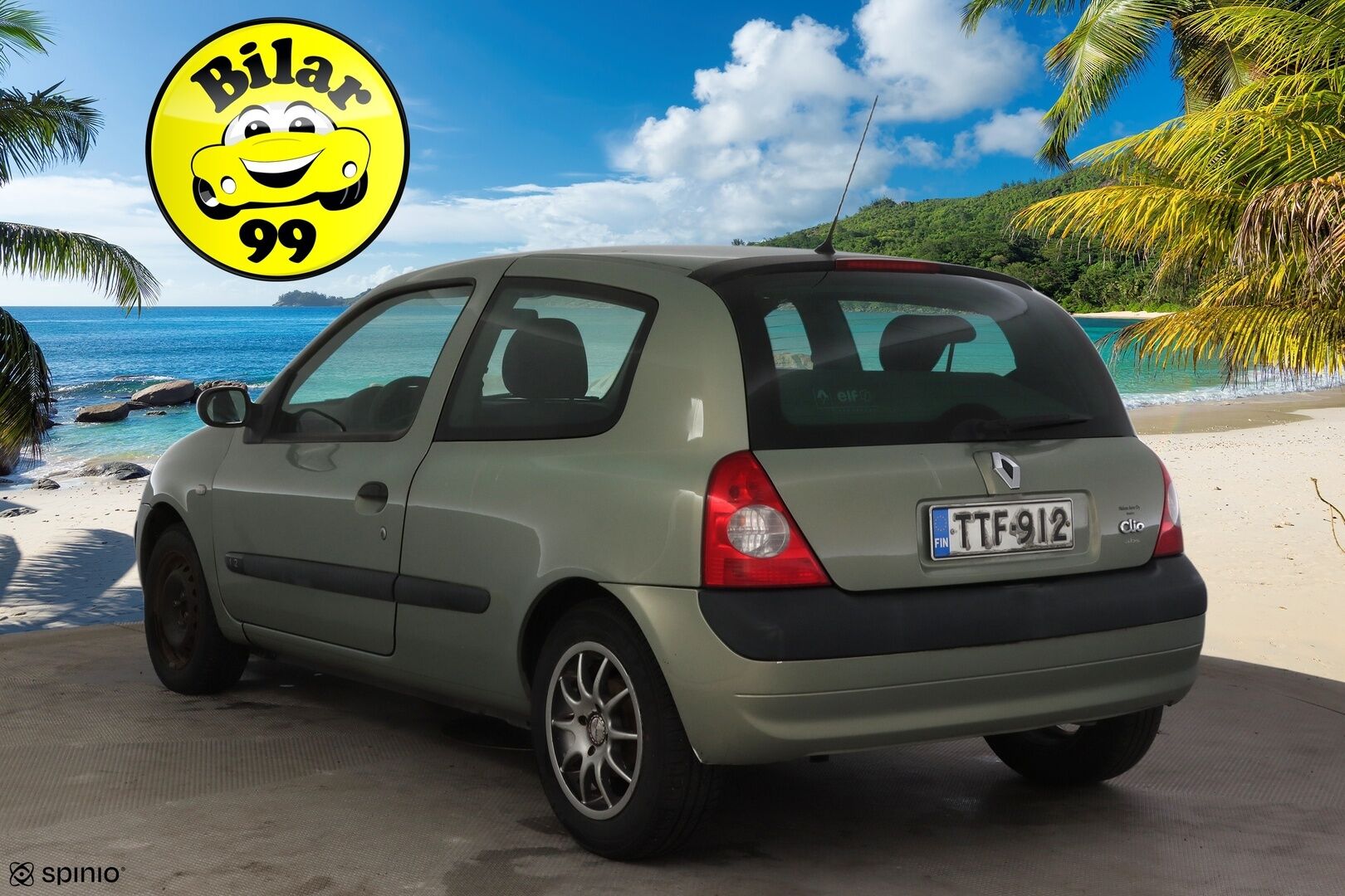 Renault Clio 2003 2D CLIO HATCHBACK 1.2 *- YritysOutlet - Myydään vain yrityksille*