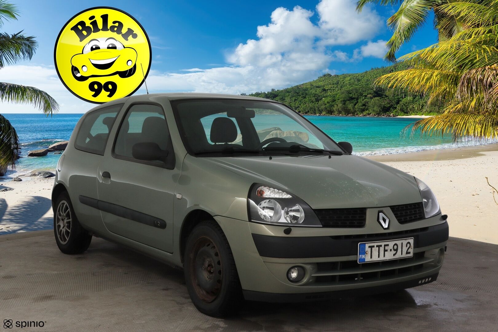 Renault Clio 2003 2D CLIO HATCHBACK 1.2 *- YritysOutlet - Myydään vain yrityksille*
