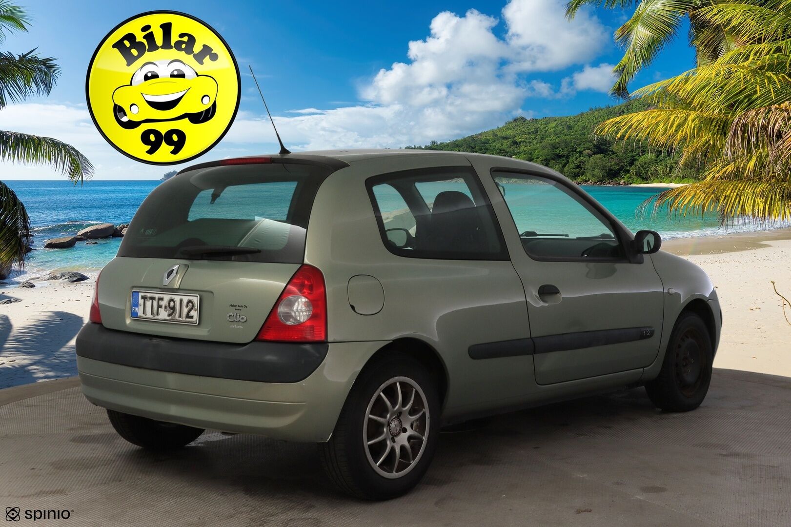 Renault Clio 2003 2D CLIO HATCHBACK 1.2 *- YritysOutlet - Myydään vain yrityksille*