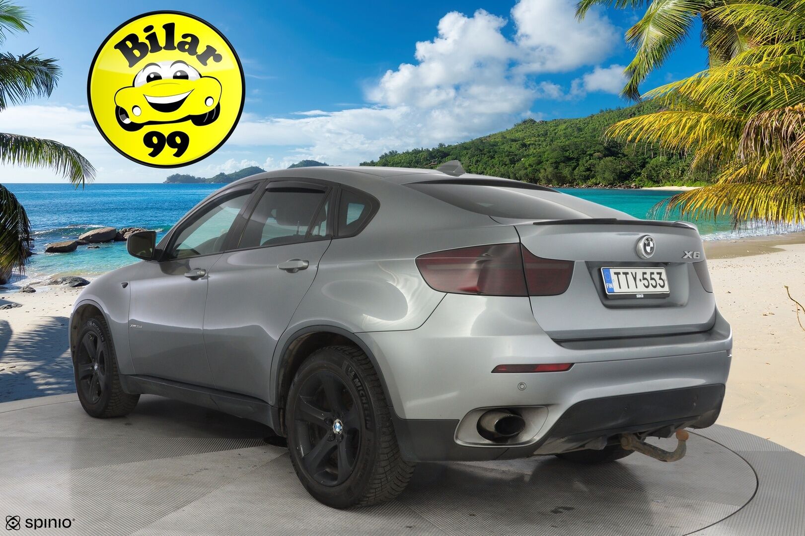 BMW X6 2009 xDrive 35d A E71 Sport - YritysOutlet - Myydään vain yrityksille - Suomi-auto / Hi-Fi äänentoisto / Sporttinahat / Kahdet BMW vanteet / Koukku / Kamera