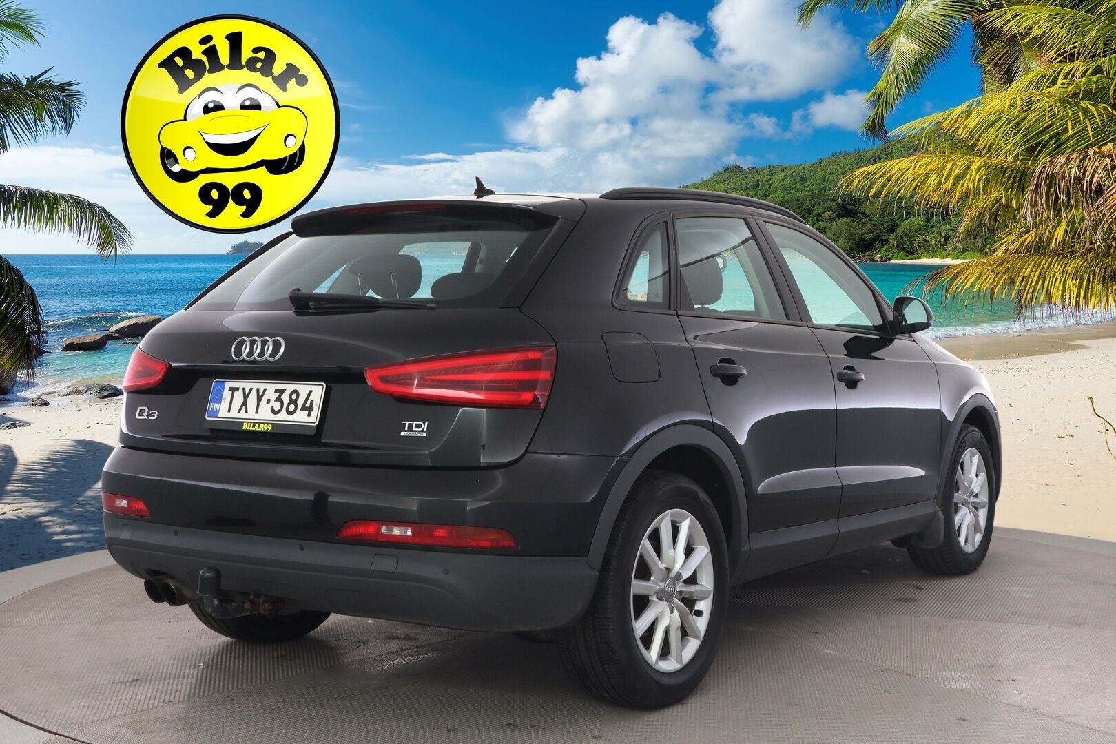 Audi Q3 2012 2,0 TDI quattro S tronic 130 kW Start-Stop Business - ** Lohko / Keyless / Koukku / Navi **