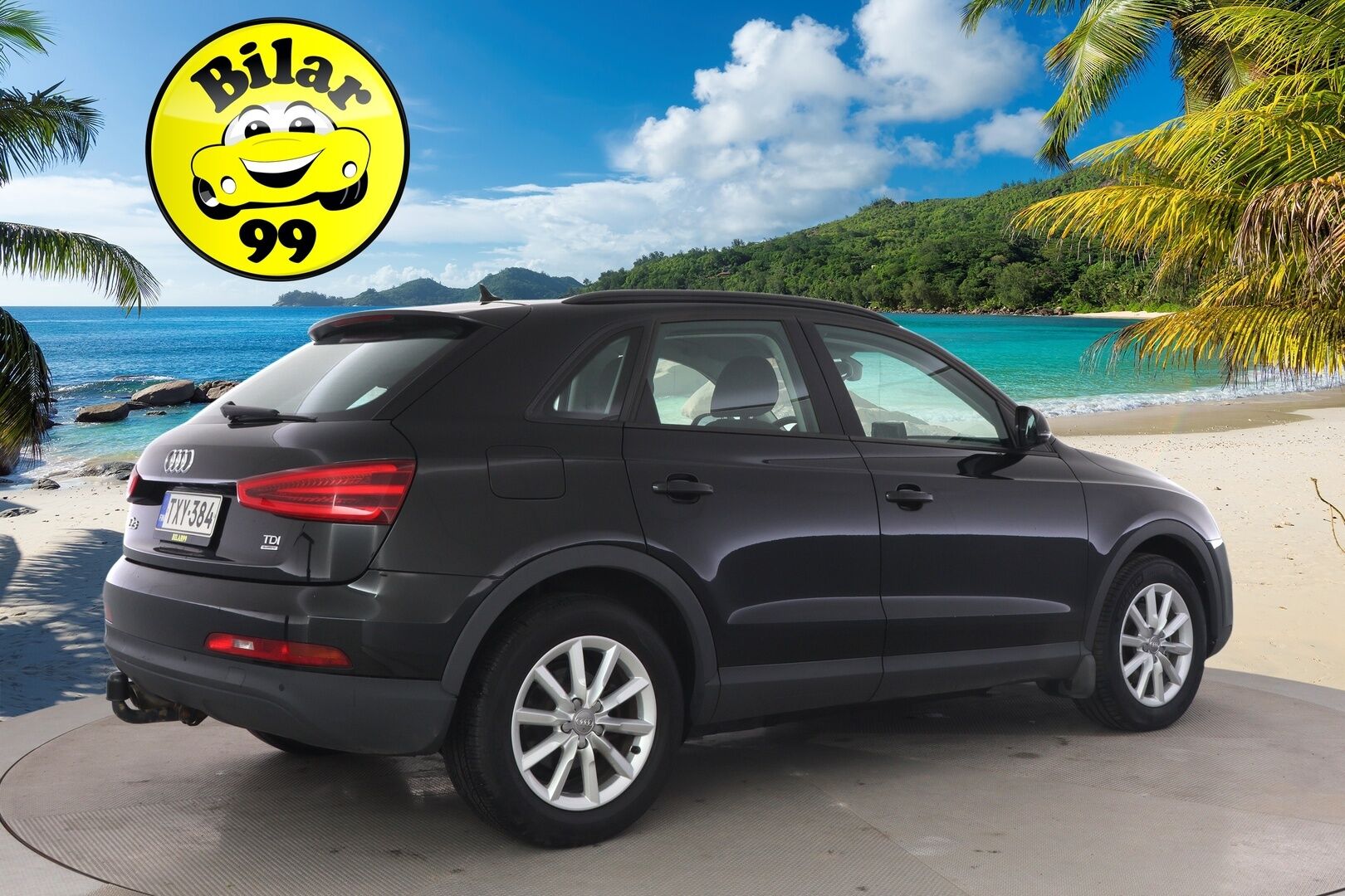 Audi Q3 2012 2,0 TDI quattro S tronic 130 kW Start-Stop Business - ** Lohko / Keyless / Koukku / Navi **
