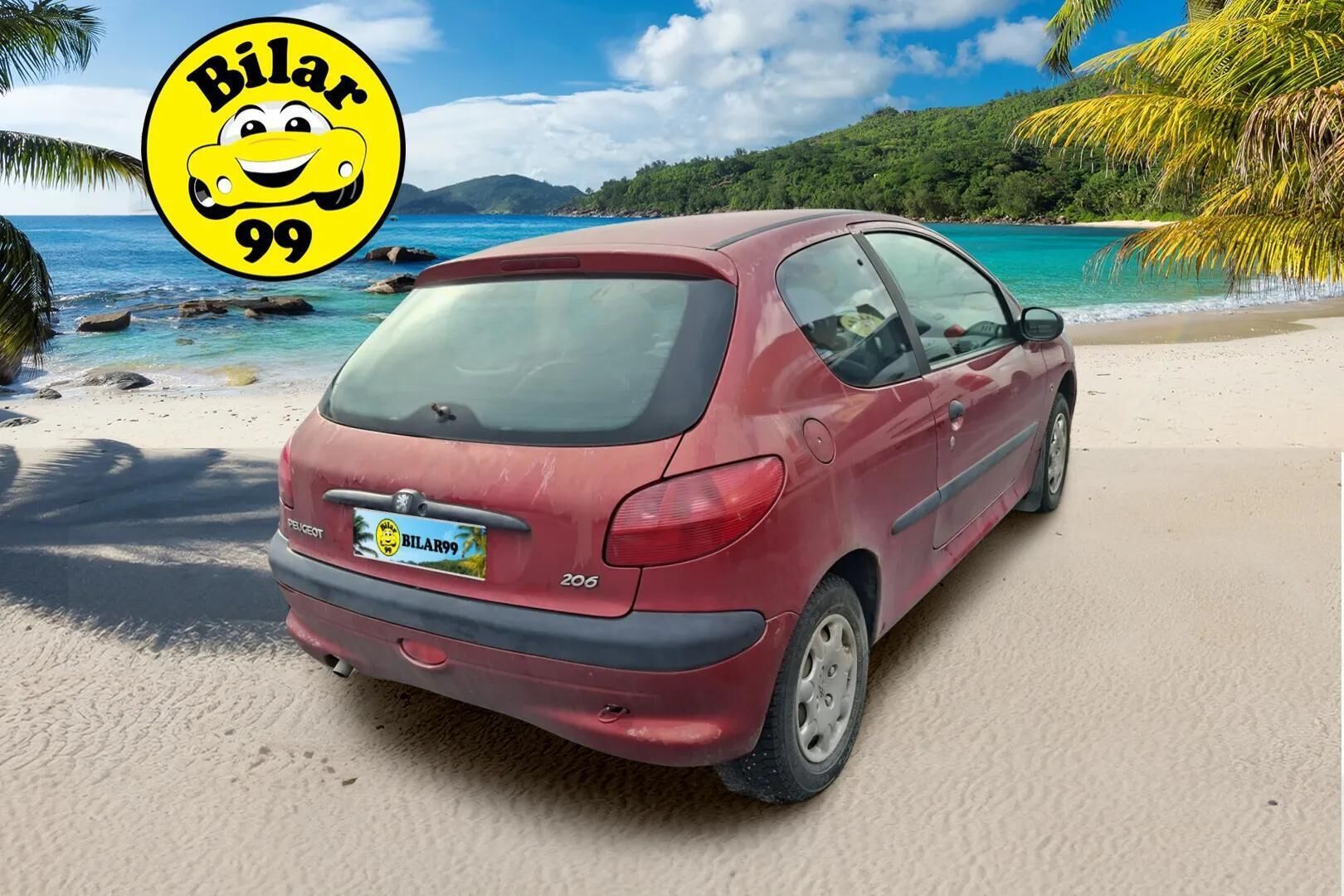Peugeot 206 2000 2D HATCHBACK 206 1.3I - | Myydään vain yrityksille! | Suomi-auto | Huoltokirja | Pioneerin mankka ja CD-soitin | Uudet talvirenkaat nastoilla + muut renkaat! | 