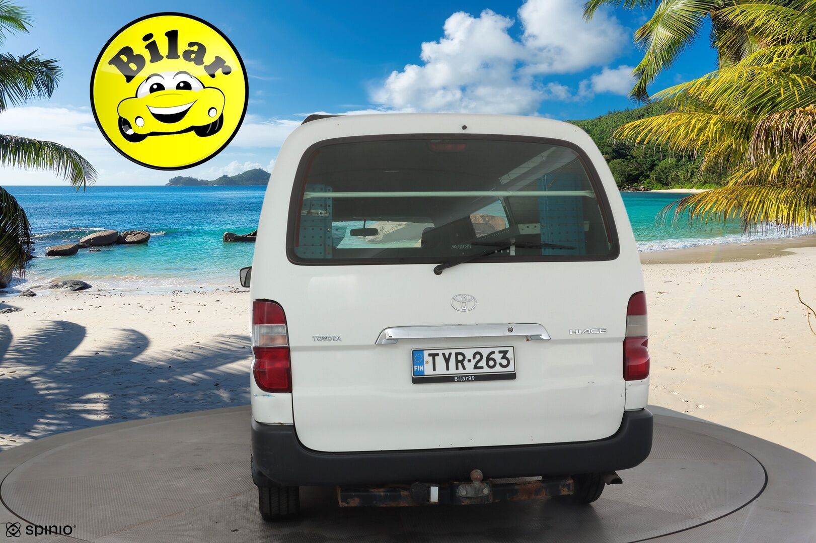Toyota Hiace 2012 2,5 D-4D 95 4ov pitkä - | Koukku | Lohkolämmitin | Facelift | Radio&AUX | Sähköpeilit | Penkinlämmittimet | 1-om Suomi-auto | Kahdet renkaat | 