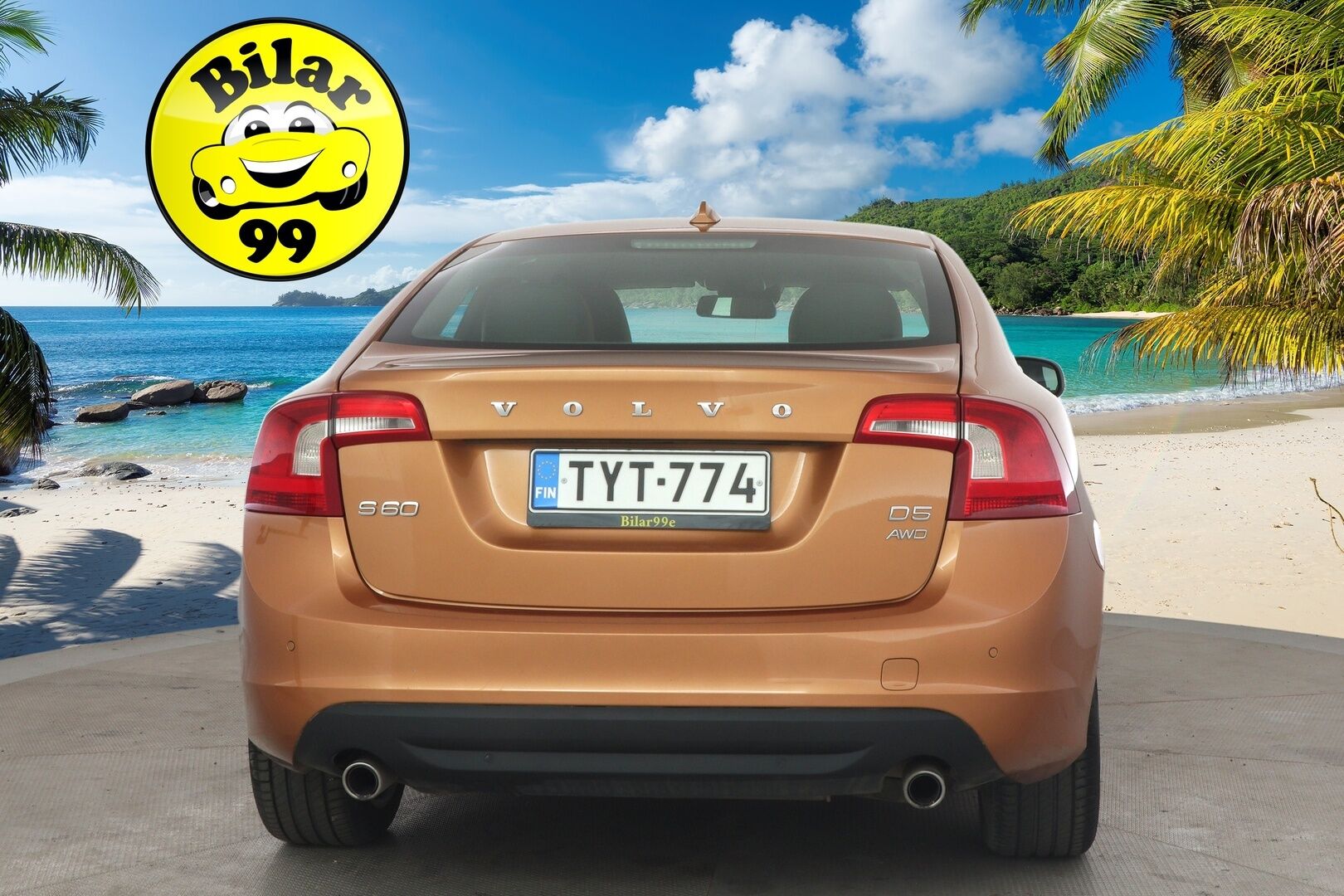 Volvo S60 2012 D5 AWD Summum aut **YritysOutlet - Myydään vain yrityksille* Kuljettajan istuin muistilla / Vakkari* - *Toiselta omistajalta / Hyvin huollettu / Komea väri* 