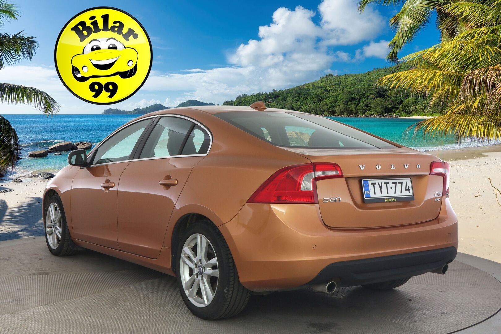 Volvo S60 2012 D5 AWD Summum aut **YritysOutlet - Myydään vain yrityksille* Kuljettajan istuin muistilla / Vakkari* - *Toiselta omistajalta / Hyvin huollettu / Komea väri* 