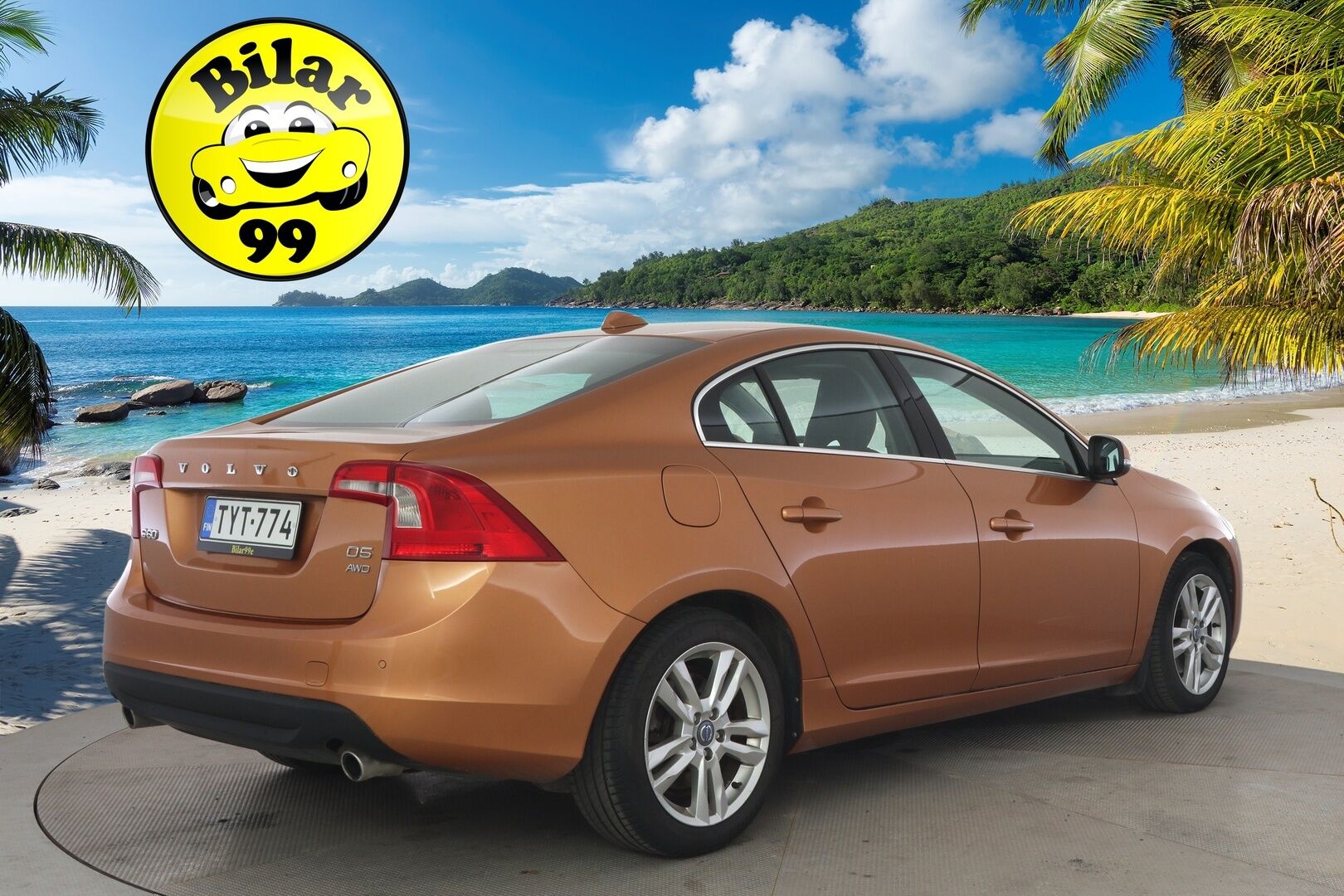 Volvo S60 2012 D5 AWD Summum aut **YritysOutlet - Myydään vain yrityksille* Kuljettajan istuin muistilla / Vakkari* - *Toiselta omistajalta / Hyvin huollettu / Komea väri*