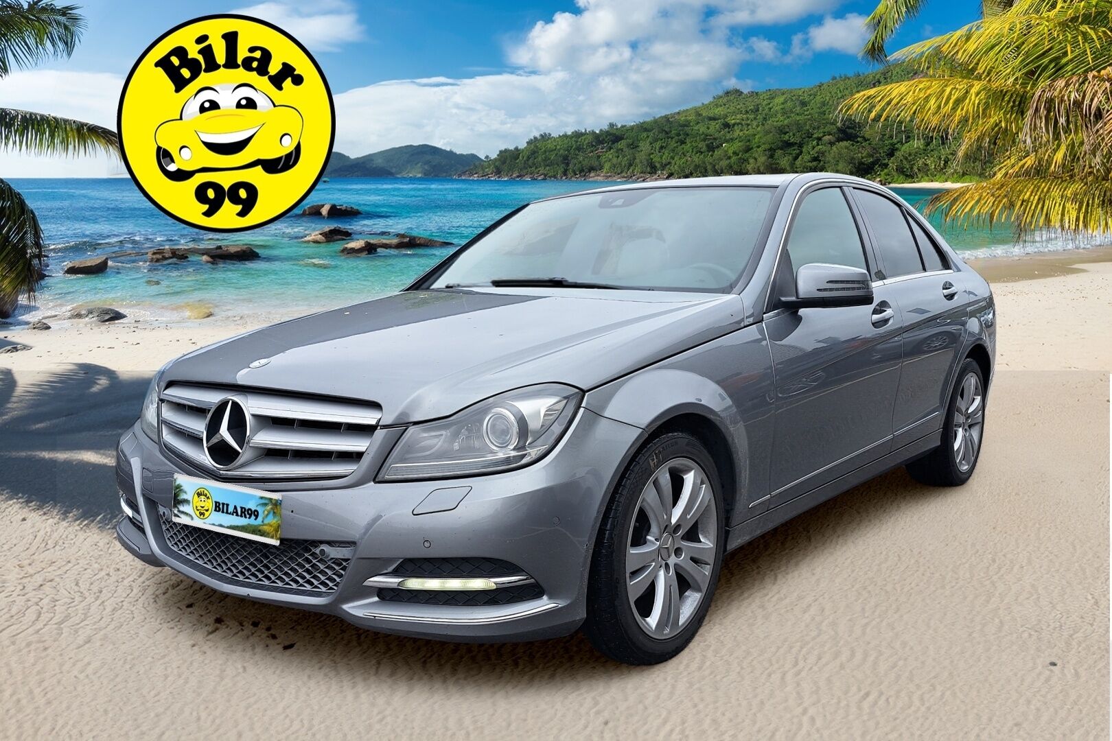 Mercedes-Benz C 2013 220 CDI BE-Edition A Premium Business -  Vaalea Nahkasisusta I P.Tutkat I Lohko&Sisäp. I Xenon I Vakkari I Suomiauto I Upea Yksilö! I