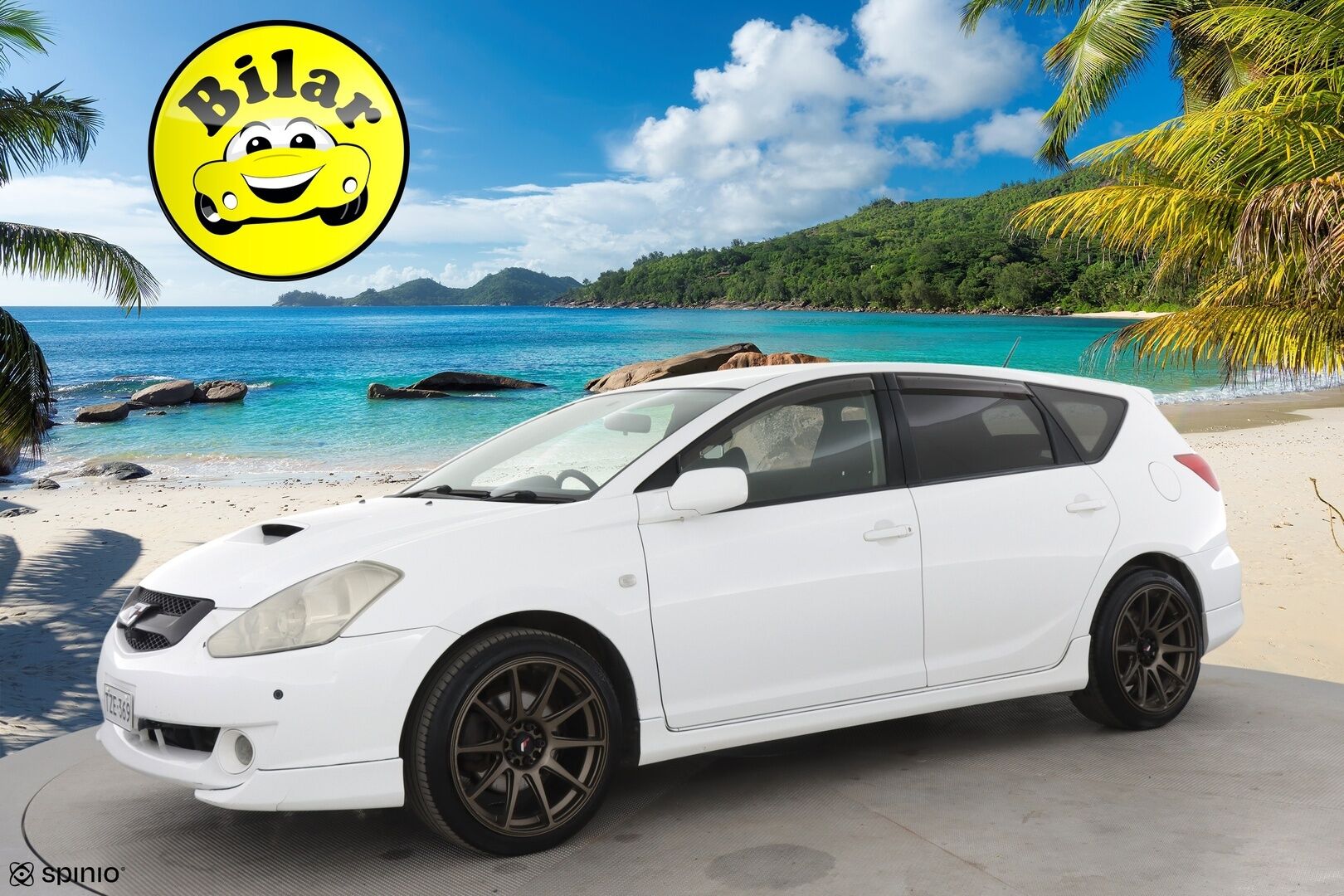 Toyota Caldina 2003 GT-Four - Harvinainen! / 2x Renkaat aluilla / Lohkolämmitin / Tummenetut takalasit / 2x Avain