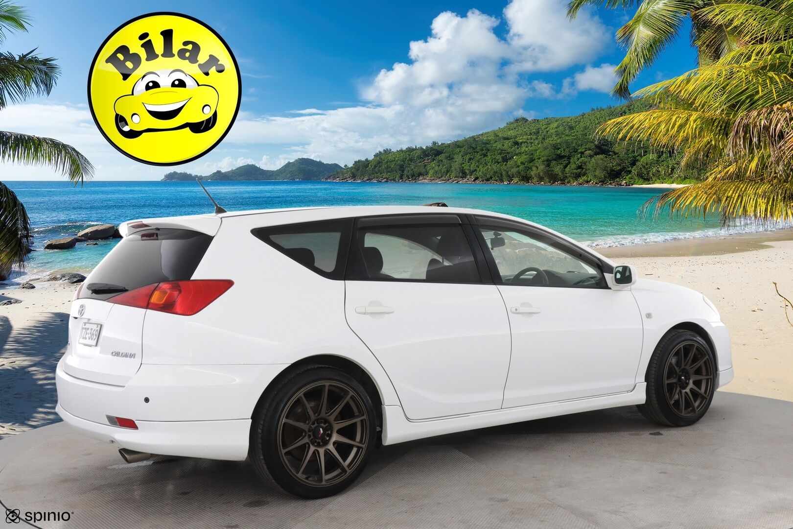 Toyota Caldina 2003 GT-Four - Harvinainen! / 2x Renkaat aluilla / Lohkolämmitin / Tummenetut takalasit / 2x Avain