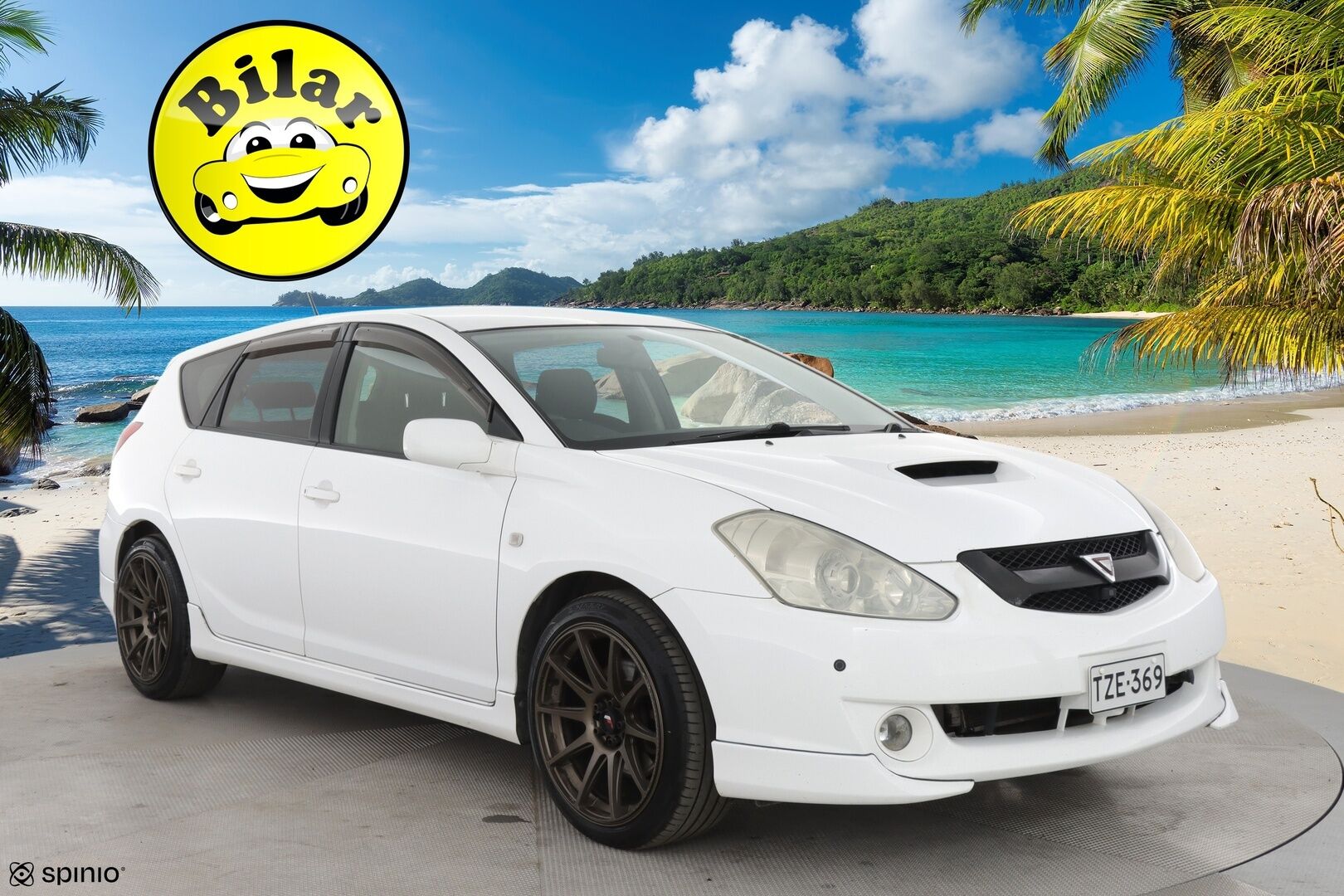 Toyota Caldina 2003 GT-Four - Harvinainen! / 2x Renkaat aluilla / Lohkolämmitin / Tummenetut takalasit / 2x Avain