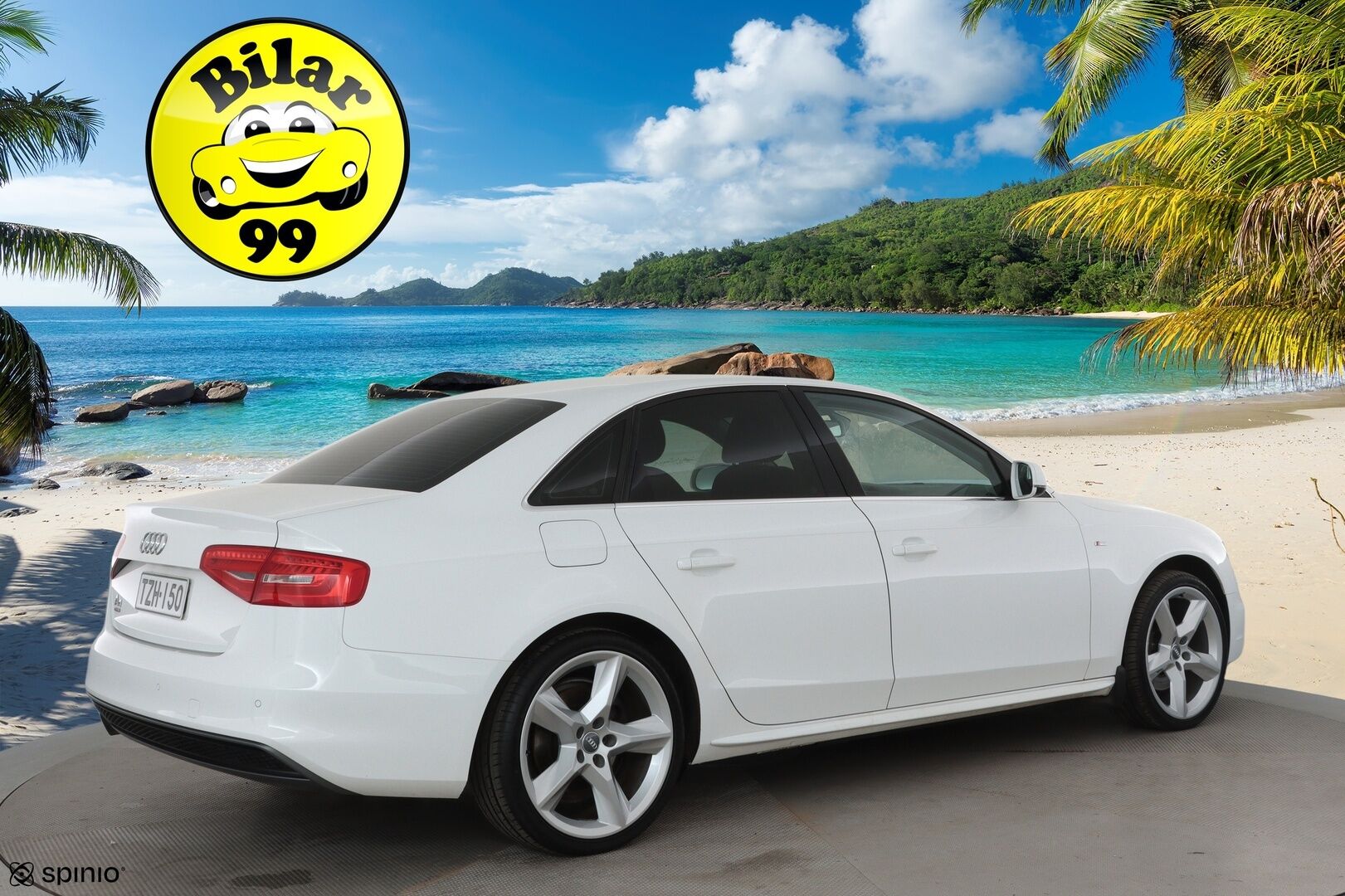 Audi A4 2014 Sedan Land of quattro Edition 2,0 TFSI 165 kW quattro S tronic * Vetokoukku / Sporttipenkit / Xenon / Peruutustutkat / Vakkari - Flatbottom Ratti / Quattro / Suomi-auto / Kahdet Renkaat 