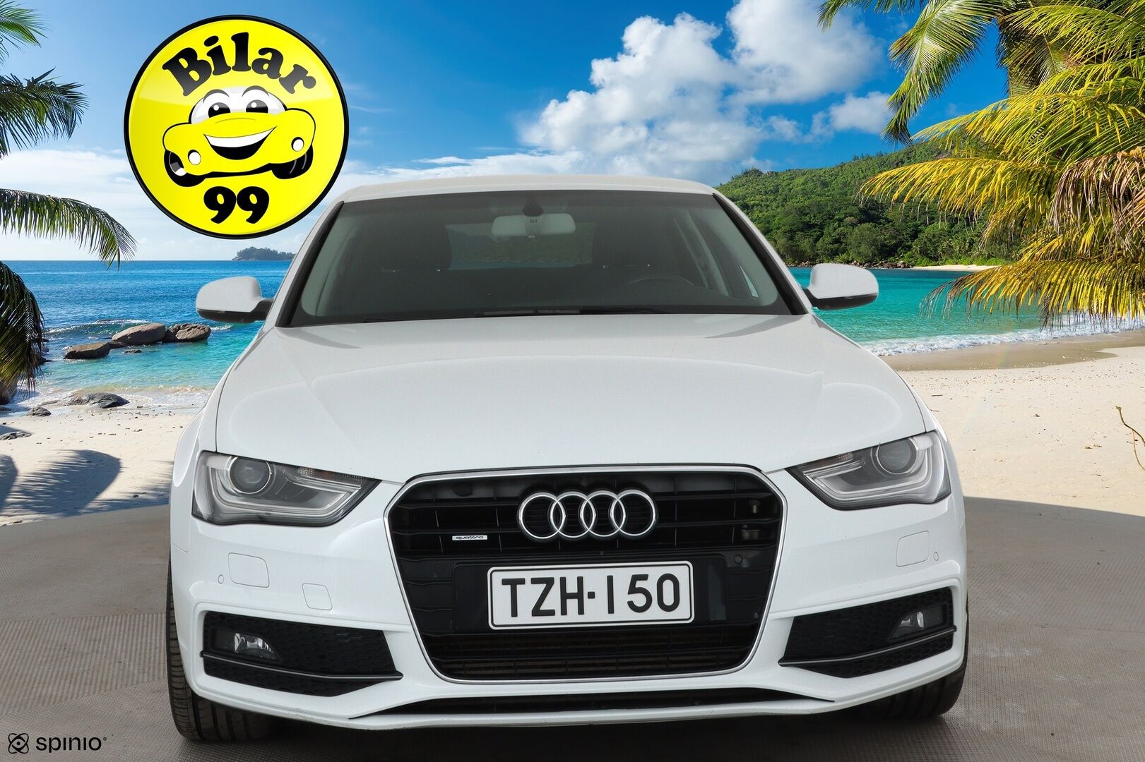 Audi A4 2014 Sedan Land of quattro Edition 2,0 TFSI 165 kW quattro S tronic * Vetokoukku / Sporttipenkit / Xenon / Peruutustutkat / Vakkari - Flatbottom Ratti / Quattro / Suomi-auto / Kahdet Renkaat 