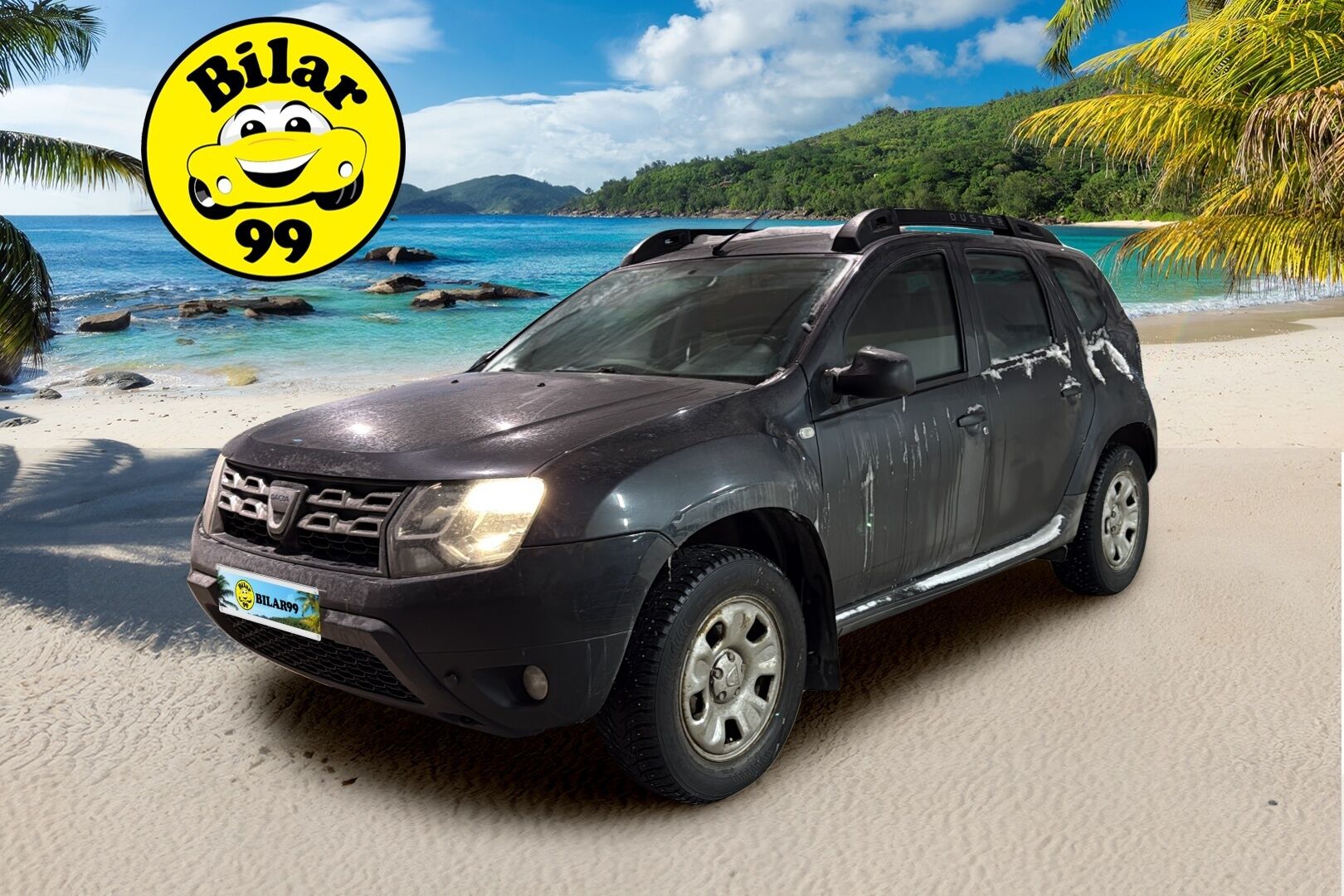 Dacia Duster 2014 dCi 110 4x4 Laureate *Vetokoukku / Lohko+S.Lämmitin / Ilmastointi* - *Kahdet hyvät renkaat / Hyvin huollettu!!*
