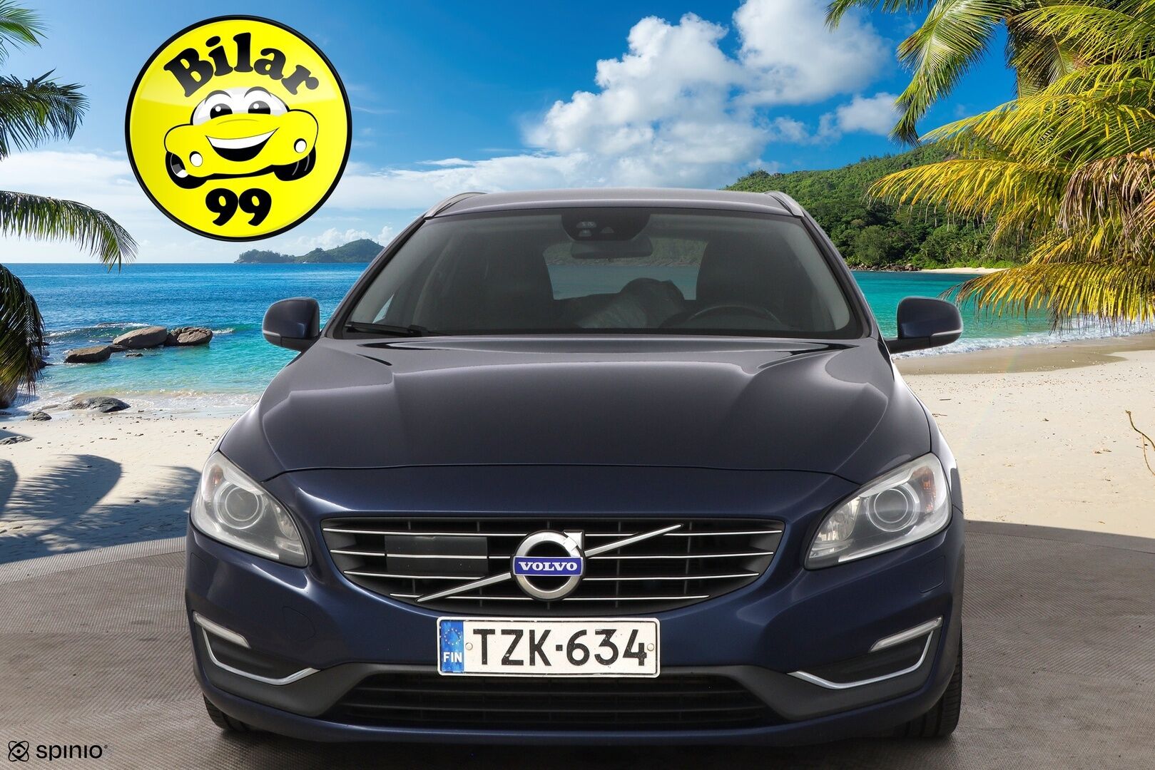 Volvo V60 2014 D4 Ocean Race aut - MYYDÄÄN HUUTOKAUPAT.COM! 1OM. Suomi-auto / Webasto / Adapt.vakkari / BLIS / Nahat / Lämm.tuulilasi / Ratinlämmitin / Huippuvarusteet!