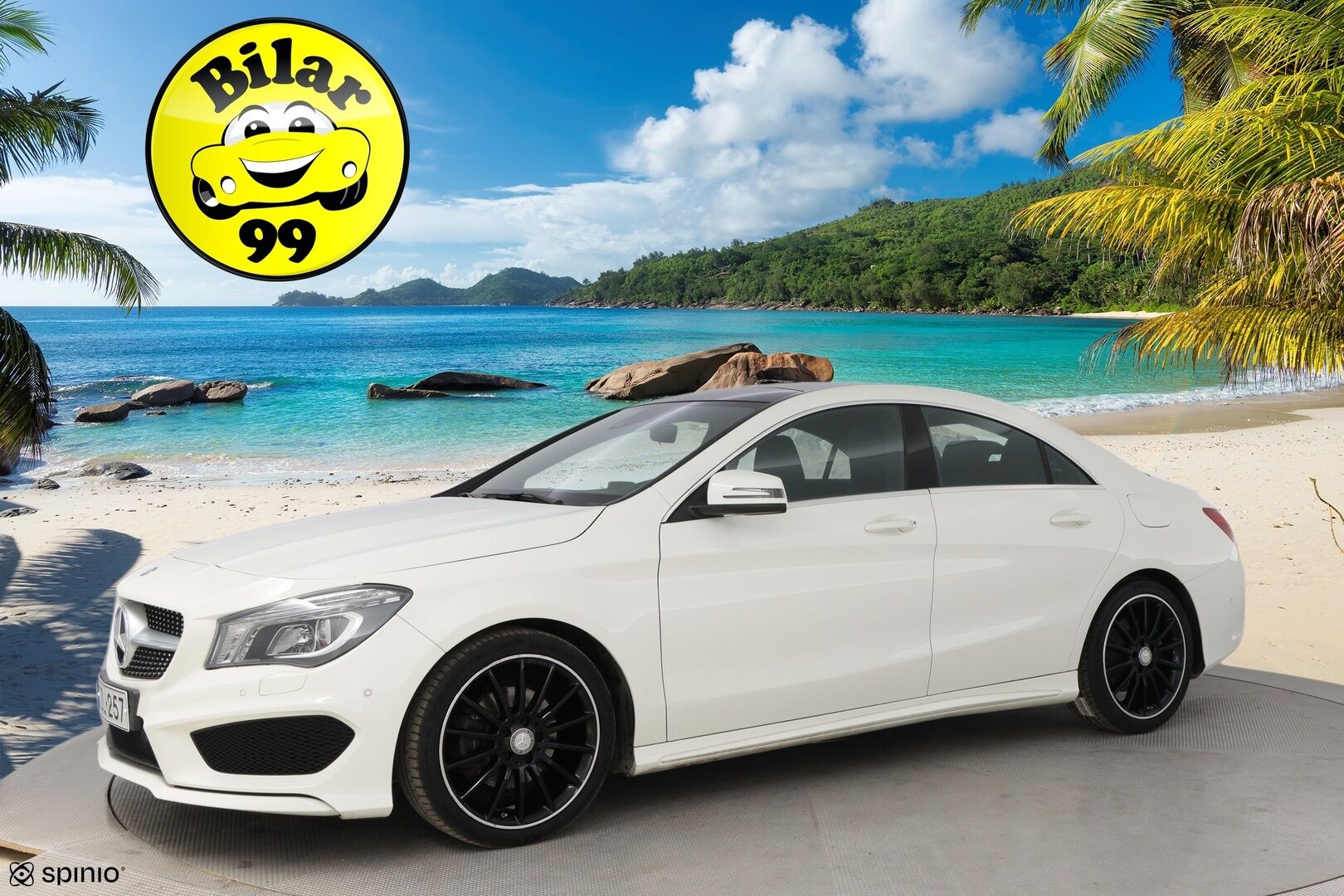 Mercedes-Benz CLA 2015 180 BE A Premium Business AMG * 1OM Suomiauto / Panorama / Nahkasisusta / Muistipenkki / Peruutuskamera / Vakkari! - Juuri tullut Tampereelle! - HULLUT AVAJAISHULINAT KORKOTARJOUS 3,29 %
