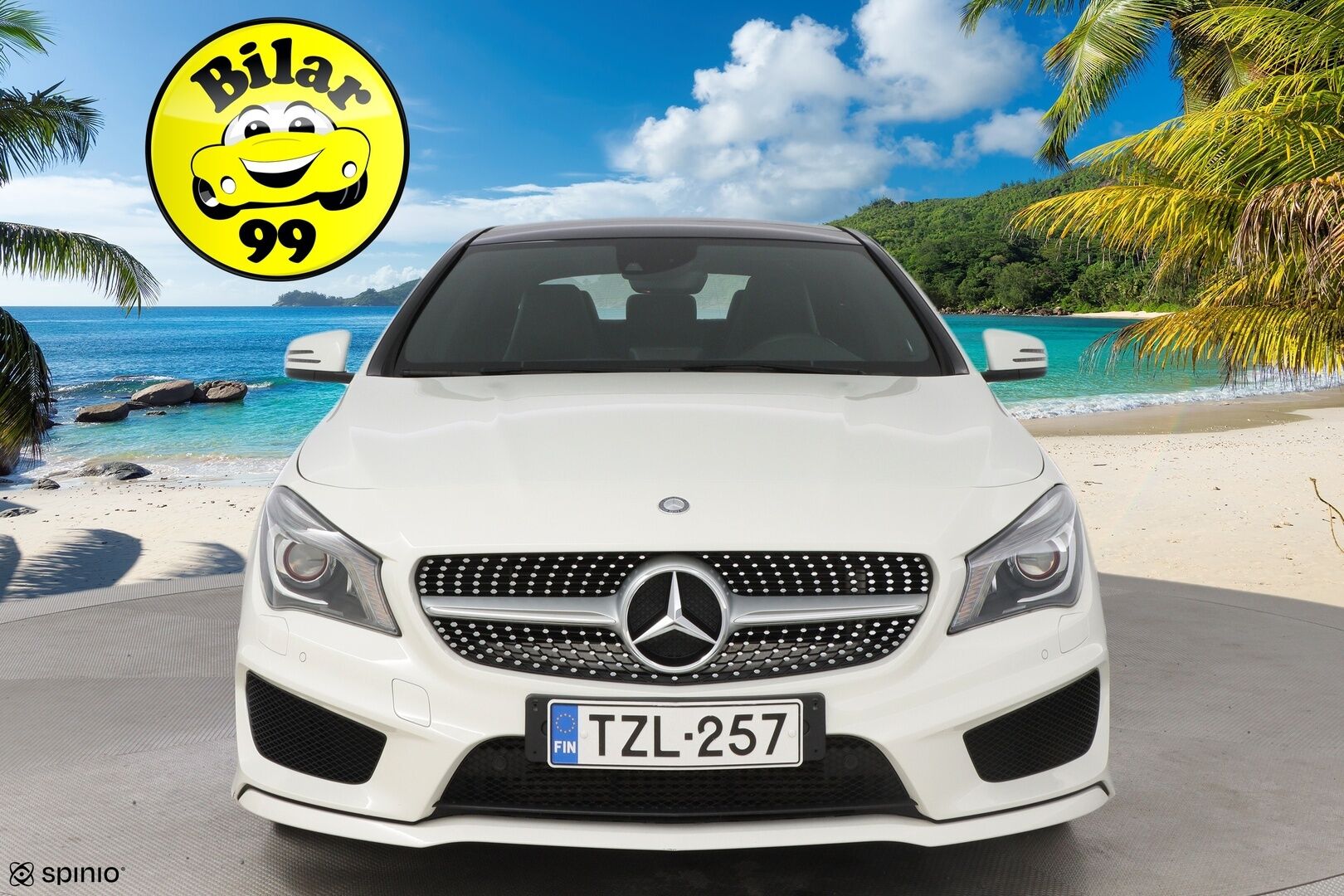 Mercedes-Benz CLA 2015 180 BE A Premium Business AMG * 1OM Suomiauto / Panorama / Nahkasisusta / Muistipenkki / Peruutuskamera / Vakkari! - Juuri tullut Tampereelle! - HULLUT AVAJAISHULINAT KORKOTARJOUS 3,29 %