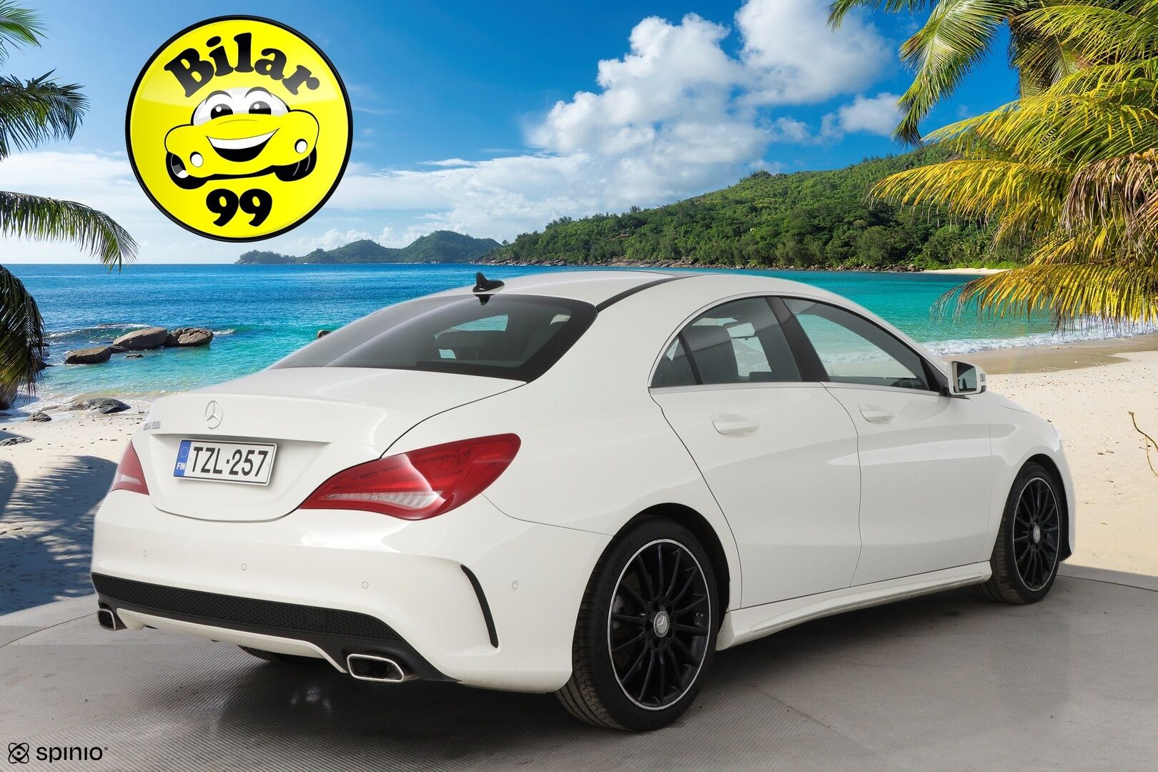 Mercedes-Benz CLA 2015 180 BE A Premium Business AMG * 1OM Suomiauto / Panorama / Nahkasisusta / Muistipenkki / Peruutuskamera / Vakkari! - Juuri tullut Tampereelle! - HULLUT AVAJAISHULINAT KORKOTARJOUS 3,29 %
