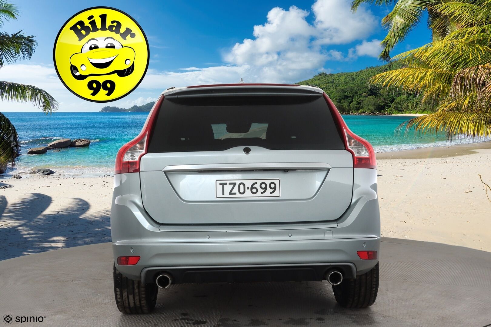 Volvo XC60 2015 D5 AWD R-Design aut * ACC / Webasto / H&K / BLIS / P.Kamera / Nahat / LED * - Suomi-auto / Kahdet Renkaat