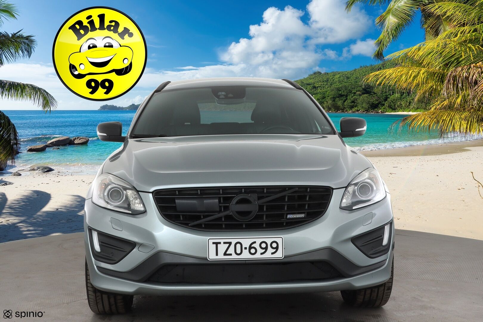 Volvo XC60 2015 D5 AWD R-Design aut * ACC / Webasto / H&K / BLIS / P.Kamera / Nahat / LED * - Suomi-auto / Kahdet Renkaat