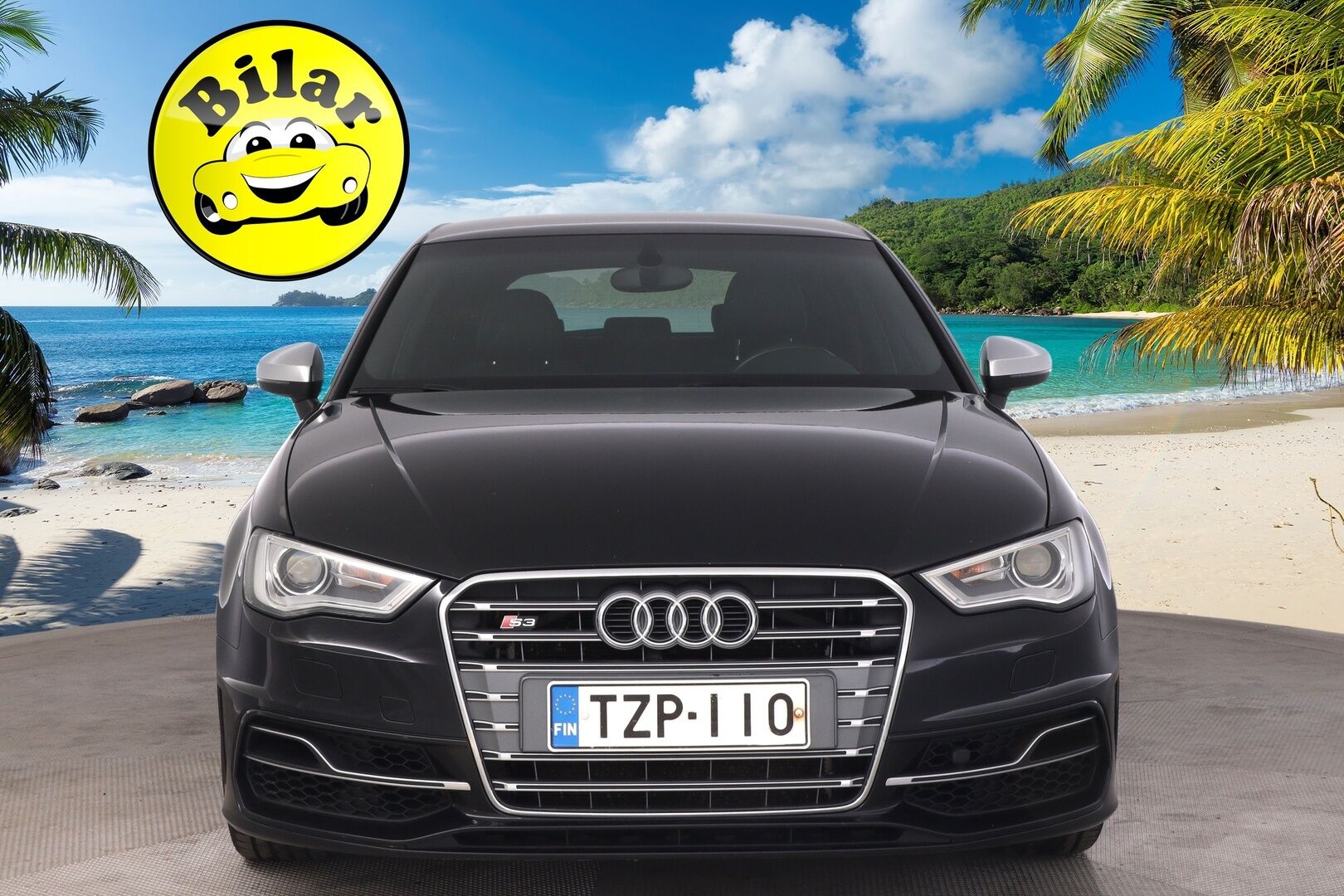 Audi S3 2015 Sportback 2,0 TFSI 221 kW quattro S tronic - Suomi-auto | Lohko | Navi | Vakkari | Flatbottom ratti | Sporttipenkit | Nahka-Alcantara